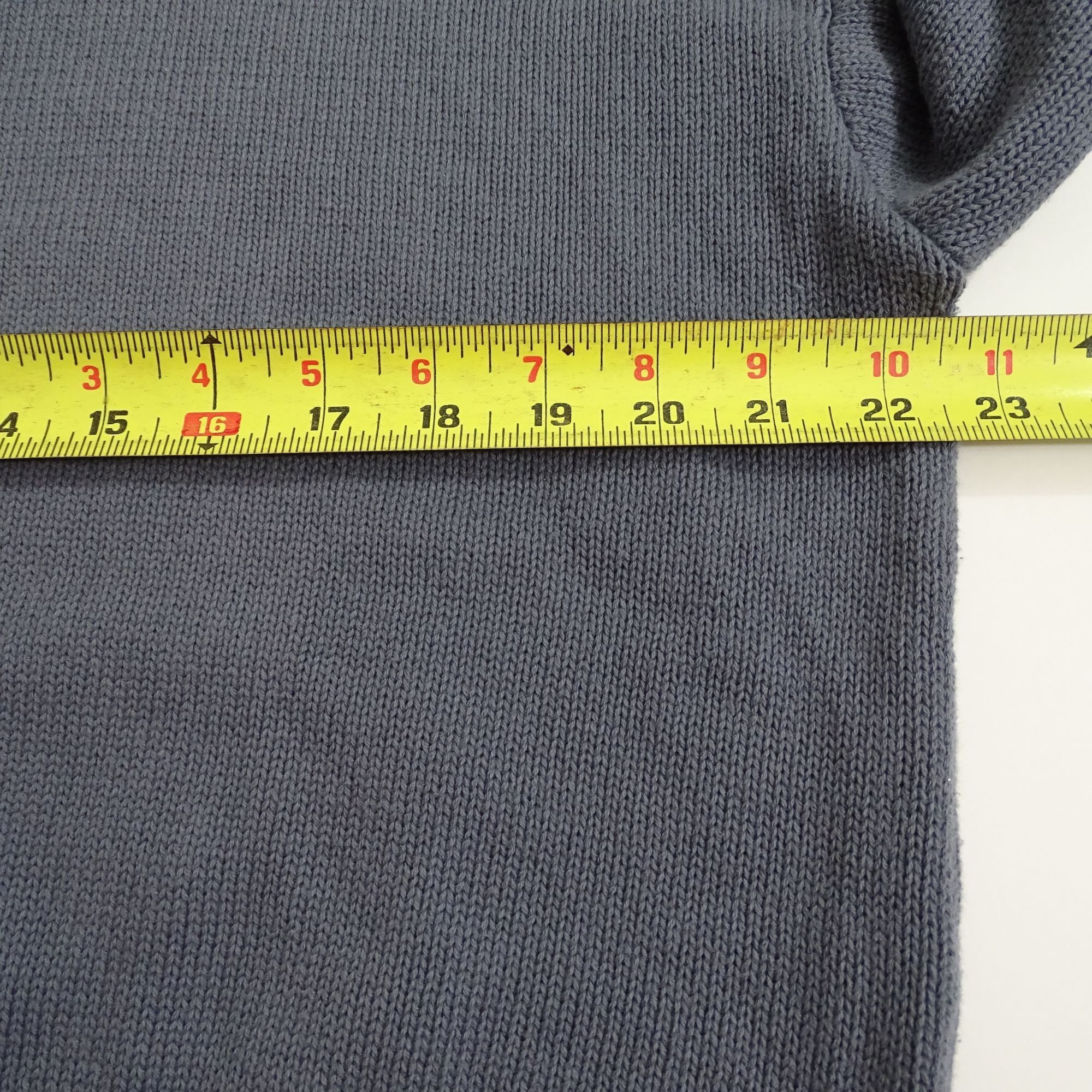Jessica Simpson Jessica Simpson Women Blue Ribbed Crewneck Sweater Size M Size M / US 6-8 / IT 42-44 - 9 Thumbnail