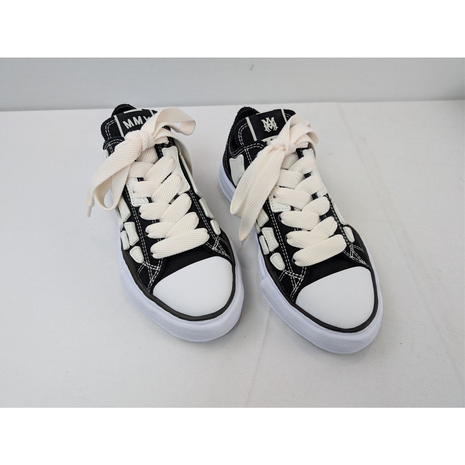 Amiri o1rshd1 Maison Mihara Yasuhiro Low-Top Sneakers in Black Size US 9 / EU 42 - 6 Thumbnail