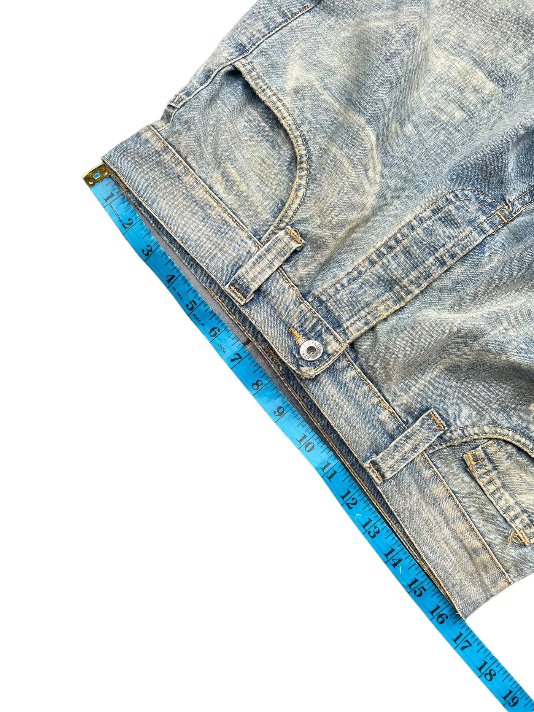 Designer Vintage Kemitch Socialite Distresed Denim Size US 32 / EU 48 - 5 Thumbnail