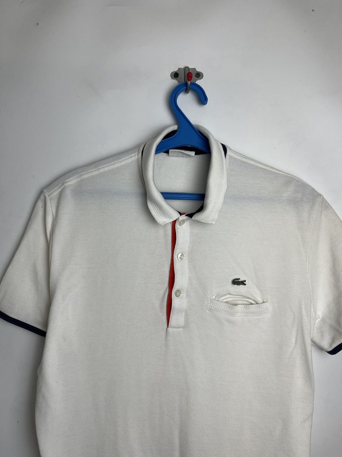 Lacoste × Vintage Vintage Lacoste Izod Polo T Shirt Made in Size M Size US M / EU 48-50 / 2 - 2 Thumbnail