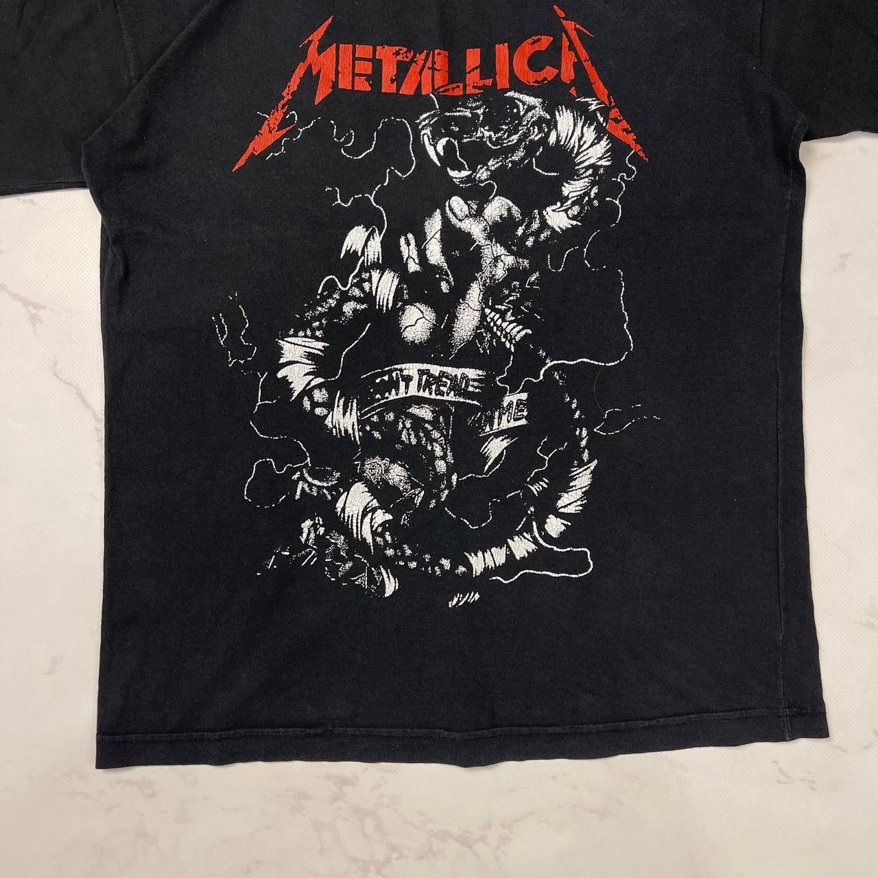 Vintage Vintage x Band Tee Metallica Black T-shirt sz XS Size US XS / EU 42 / 0 - 4 Thumbnail