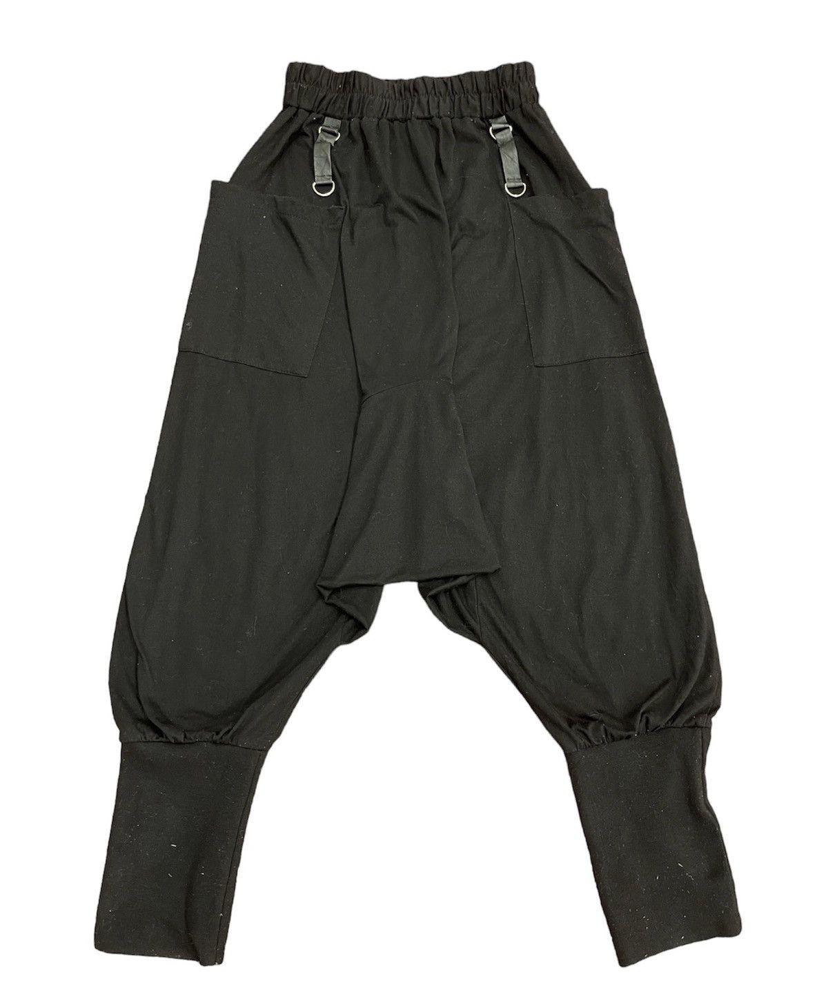 image of Vintage Acdc Rag Pants Inspired Issey Miyake Pants in Black, Women's (Size 23)