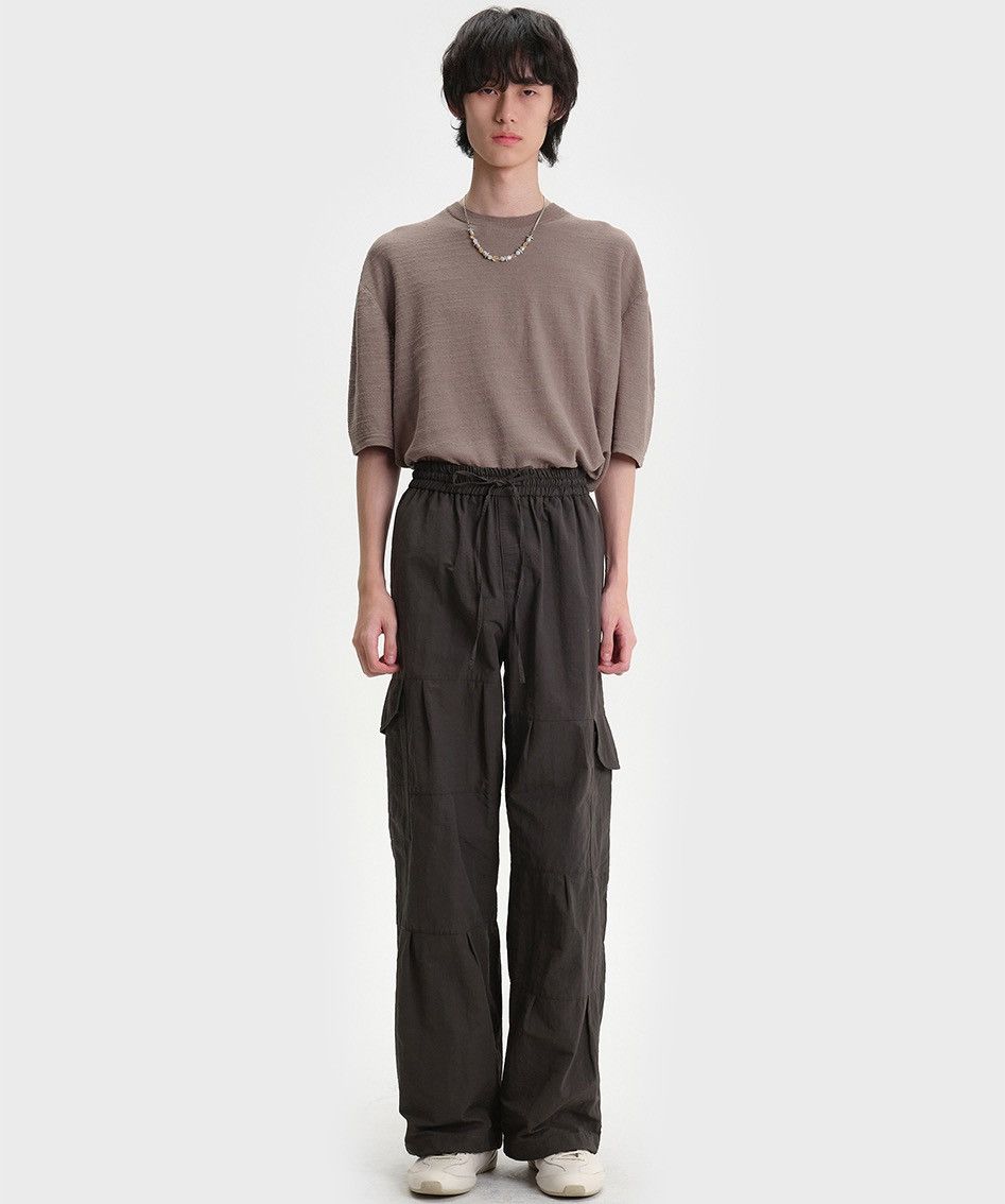 POST ARCHIVE FACTION (PAF) Belier Atelier Drizzle Cargo Pants Khaki Grey Size US 31 - 21 Thumbnail