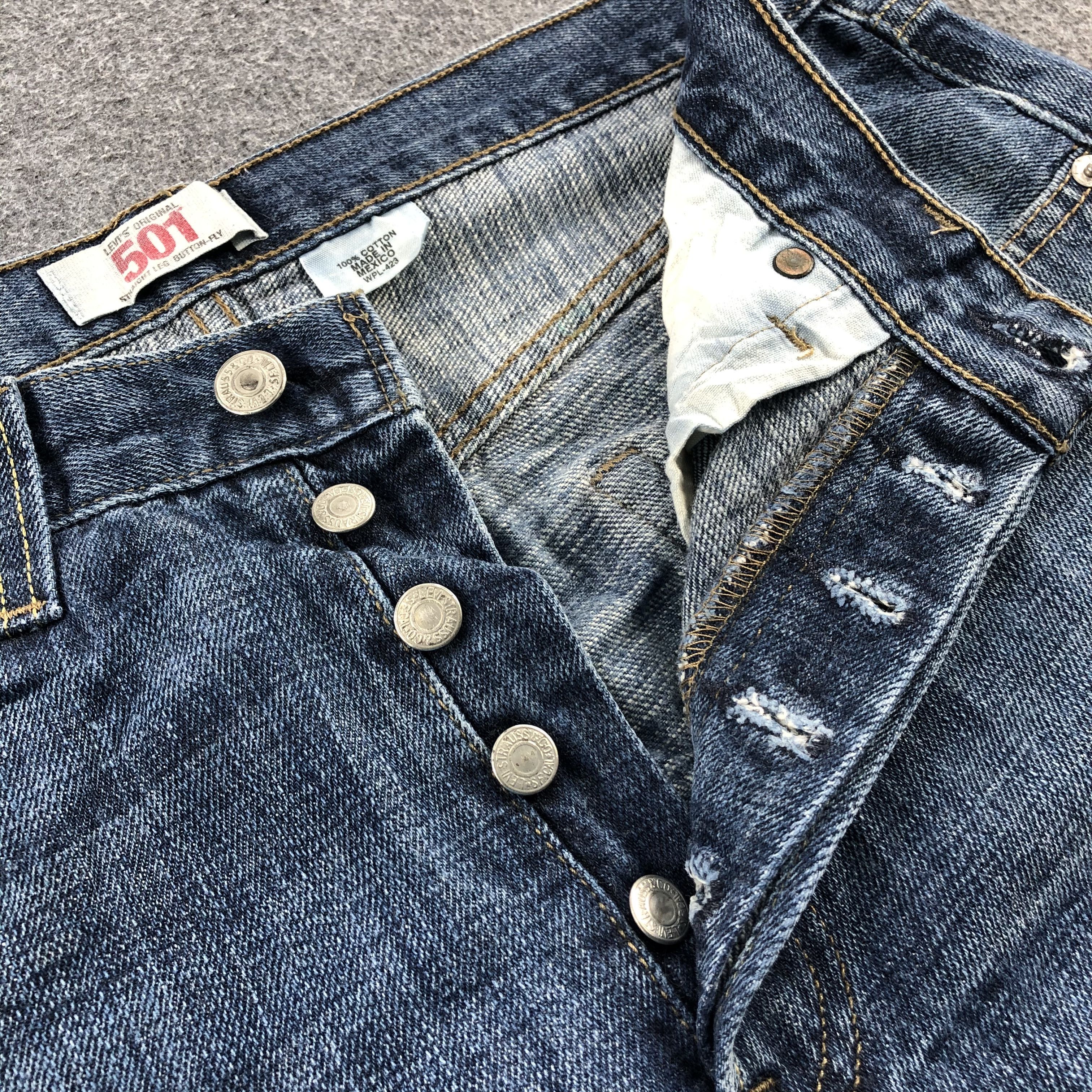 Levi's Vintage Levis 501 Jeans-JM972 Size US 32 / EU 48 - 7 Thumbnail