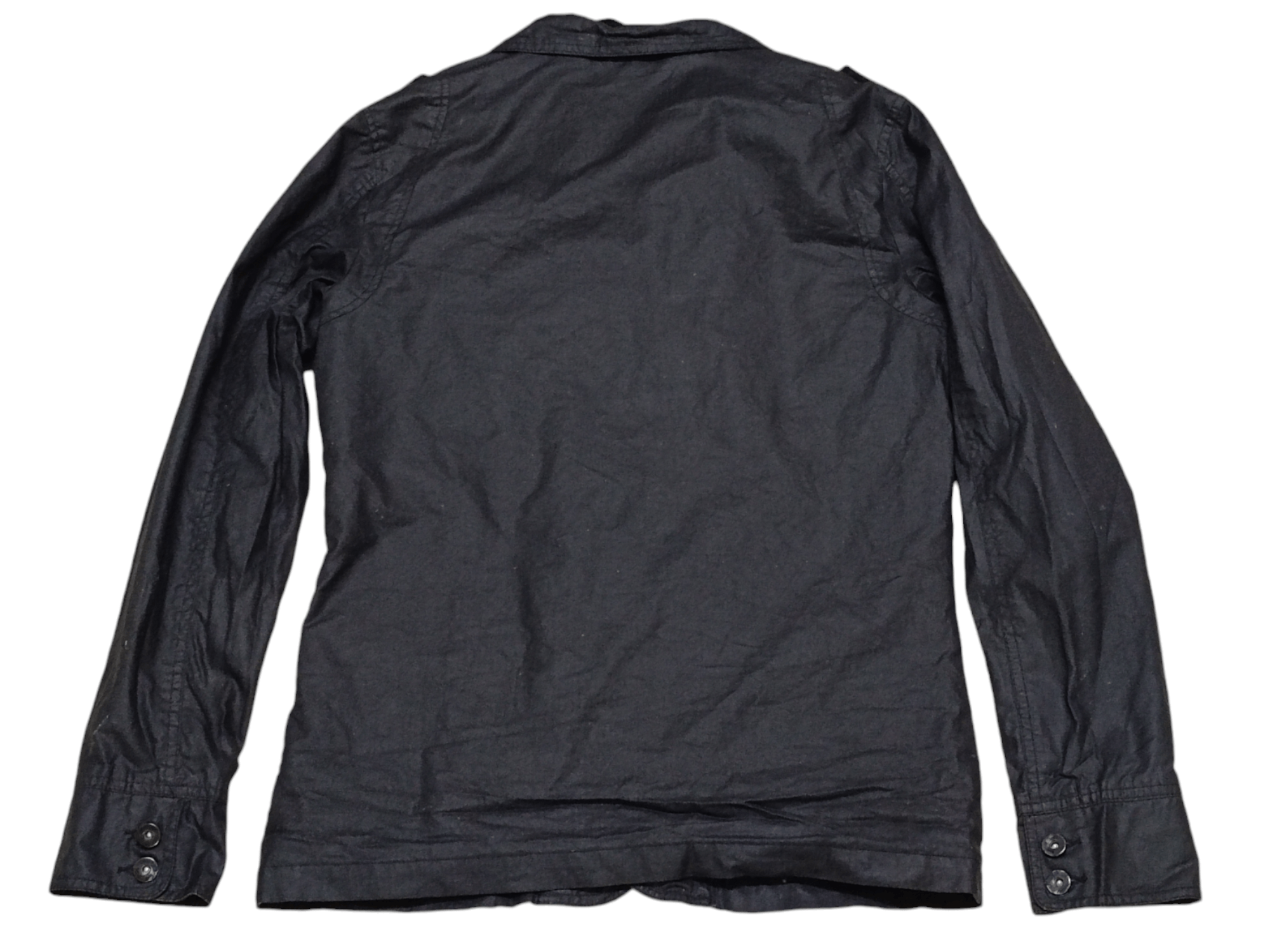 14th Addiction × Le Grande Bleu (L.G.B.) Vintage 21 Men Wax Jacket Hoodie Size US M / EU 48-50 / 2 - 7 Thumbnail