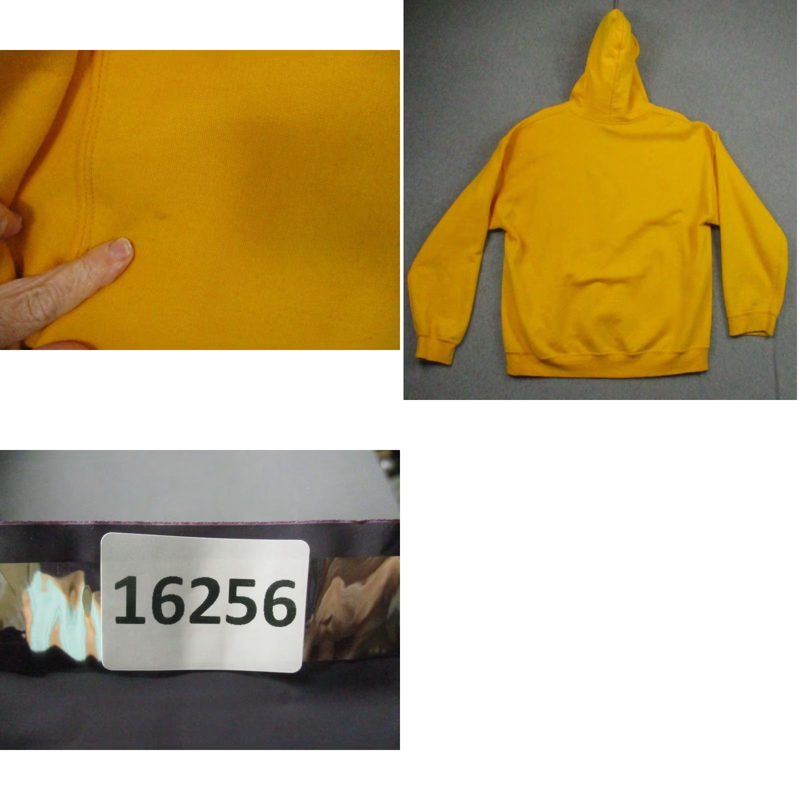 Adidas Adidas Sweatshirt Hoodie Large Adult Yellow Trefoil Logo Pullover Hoodie Mens Regular Size L Graphic Print Pockets Hooded Fleece Cotton Polyester Size US L / EU 52-54 / 3 - 8 Thumbnail