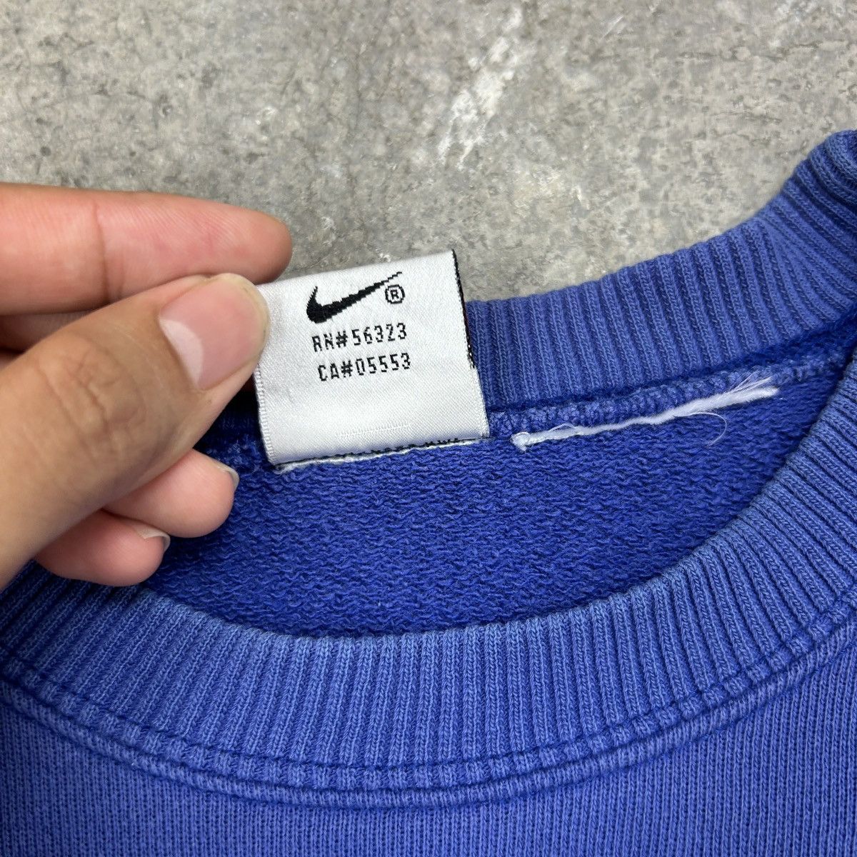 Nike × Vintage 80s 90s Nike Swoosh Sweatshirt Size US M / EU 48-50 / 2 - 7 Thumbnail