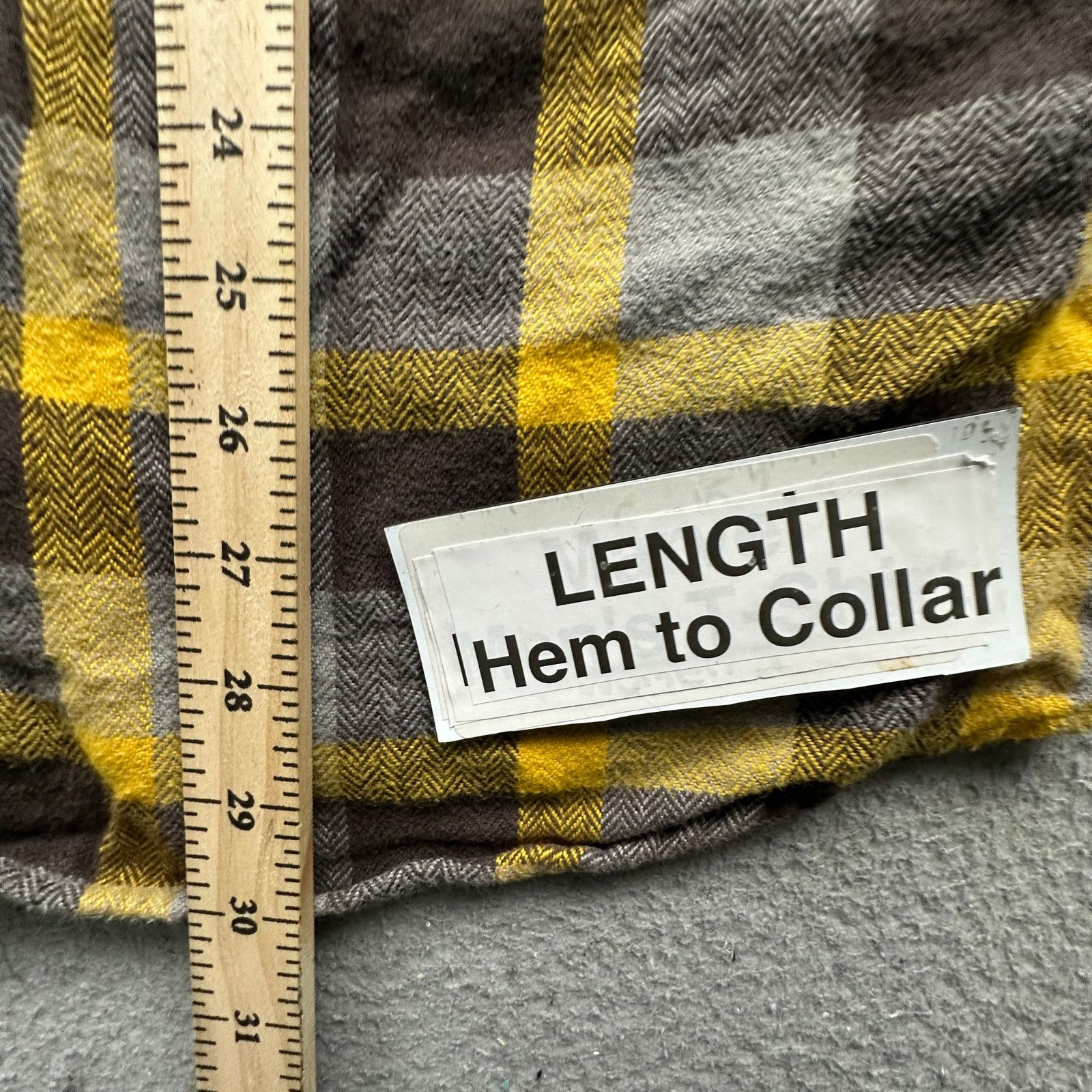 Woolrich Woolen Mills Woolrich Oxbow Bend Flannel Shirt Mens L Plaid Yellow Gray Size US L / EU 52-54 / 3 - 6 Thumbnail