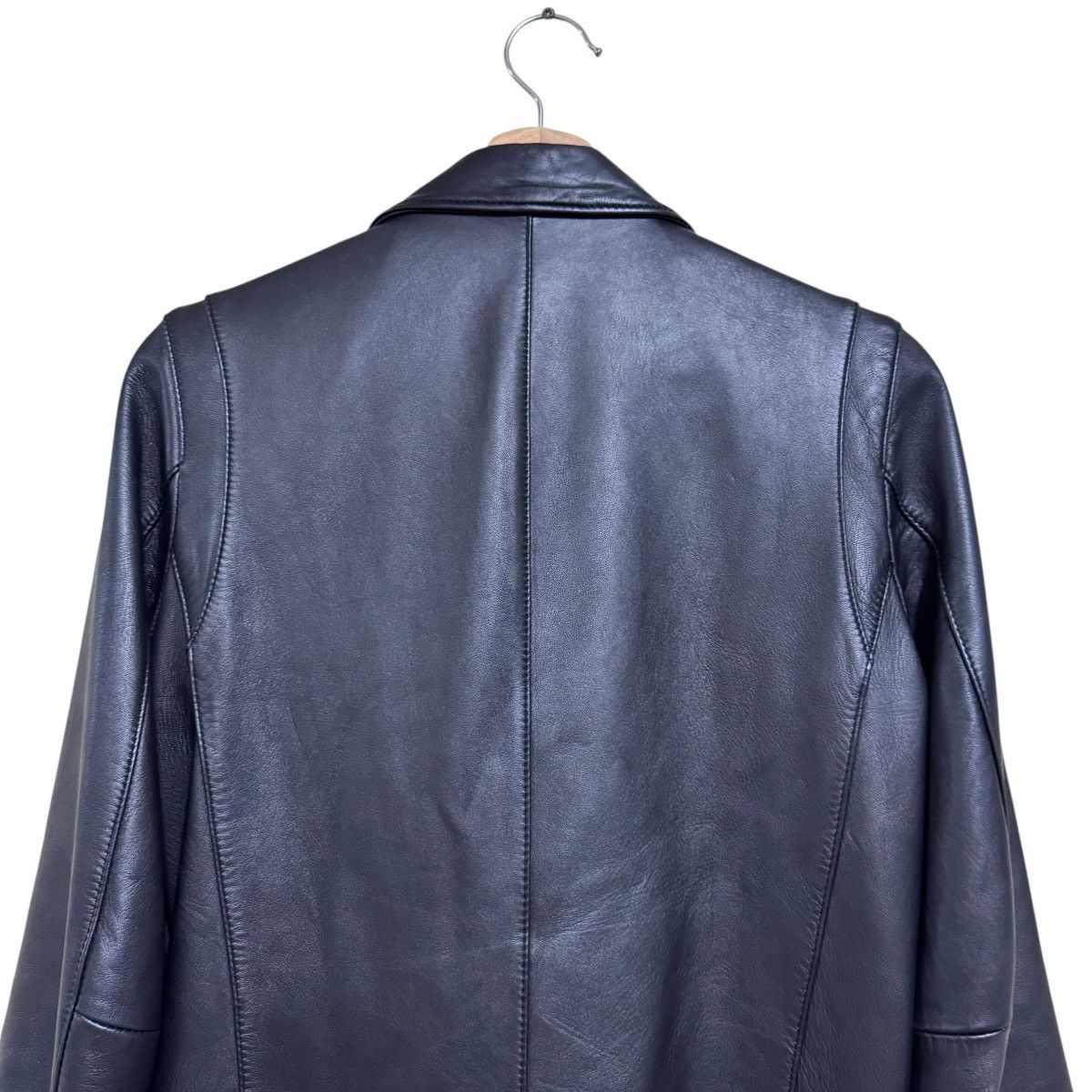 STUDIOUS Studious Japan Sheepskin Leather Biker Jacket Size US XS / EU 42 / 0 - 8 Thumbnail