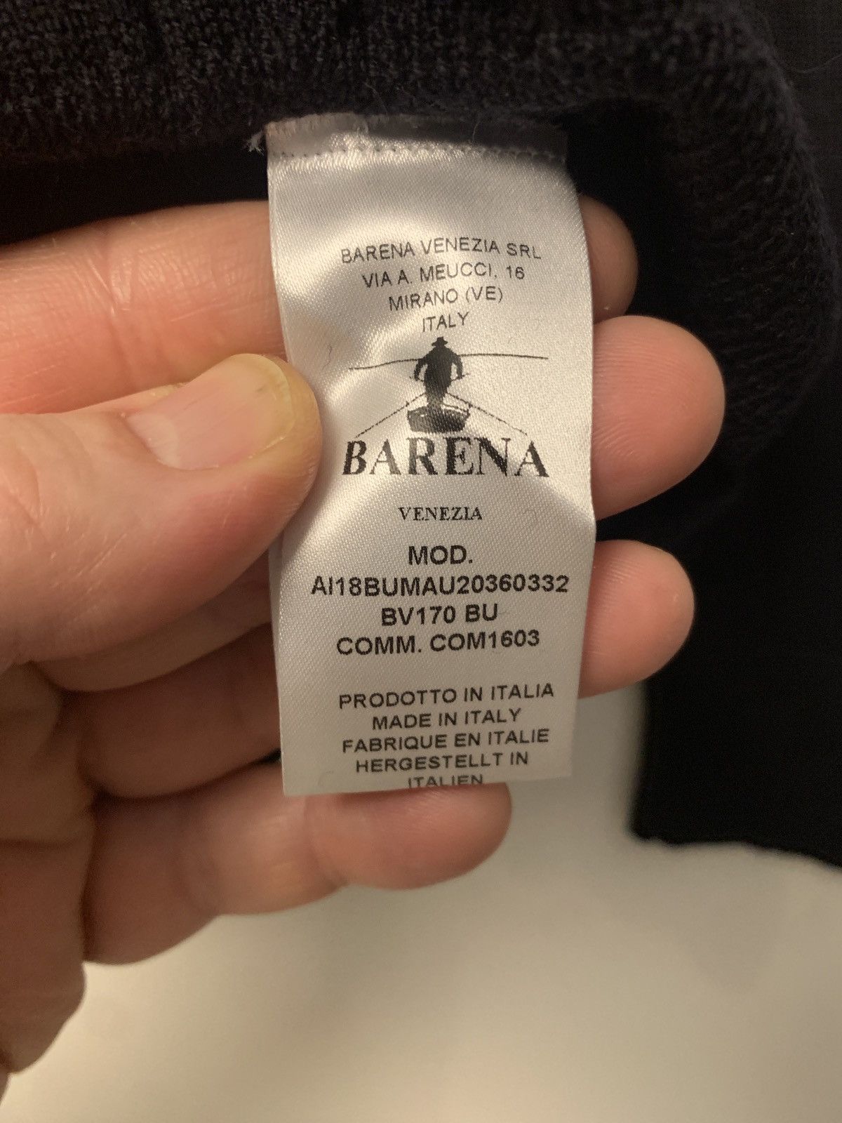 Barena Venezia Round neck sweater Size US XL / EU 56 / 4 - 3 Thumbnail