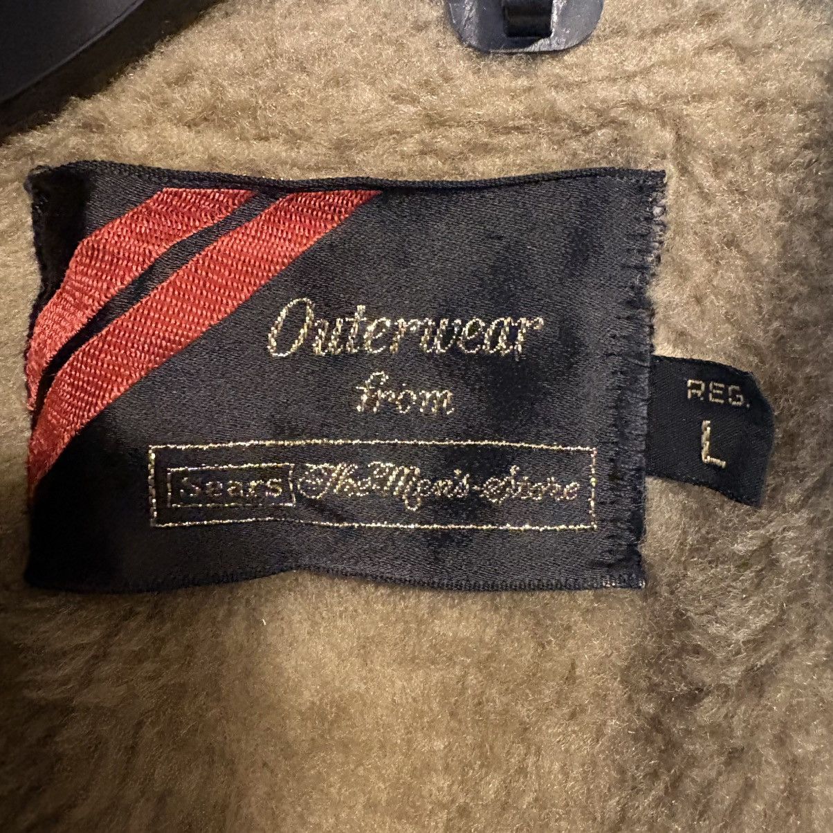Sears Vtg 70’s Sears Outerwear Jacket Men's L Ribbed Collar Work Size US L / EU 52-54 / 3 - 3 Thumbnail