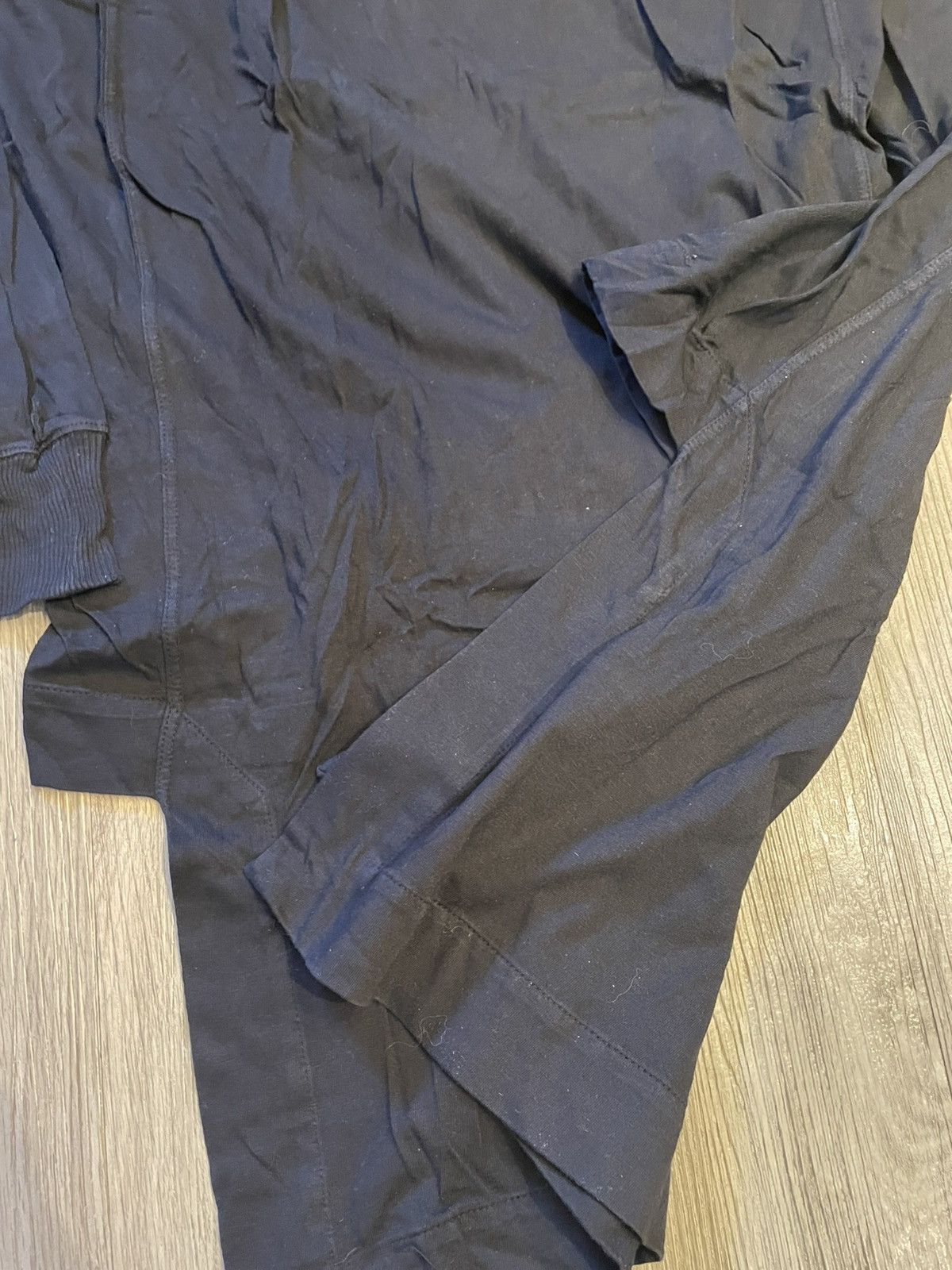Rick Owens Drkshdw Rick Owens Extended Long Long Sleeve Tee Size US XL / EU 56 / 4 - 2 Thumbnail