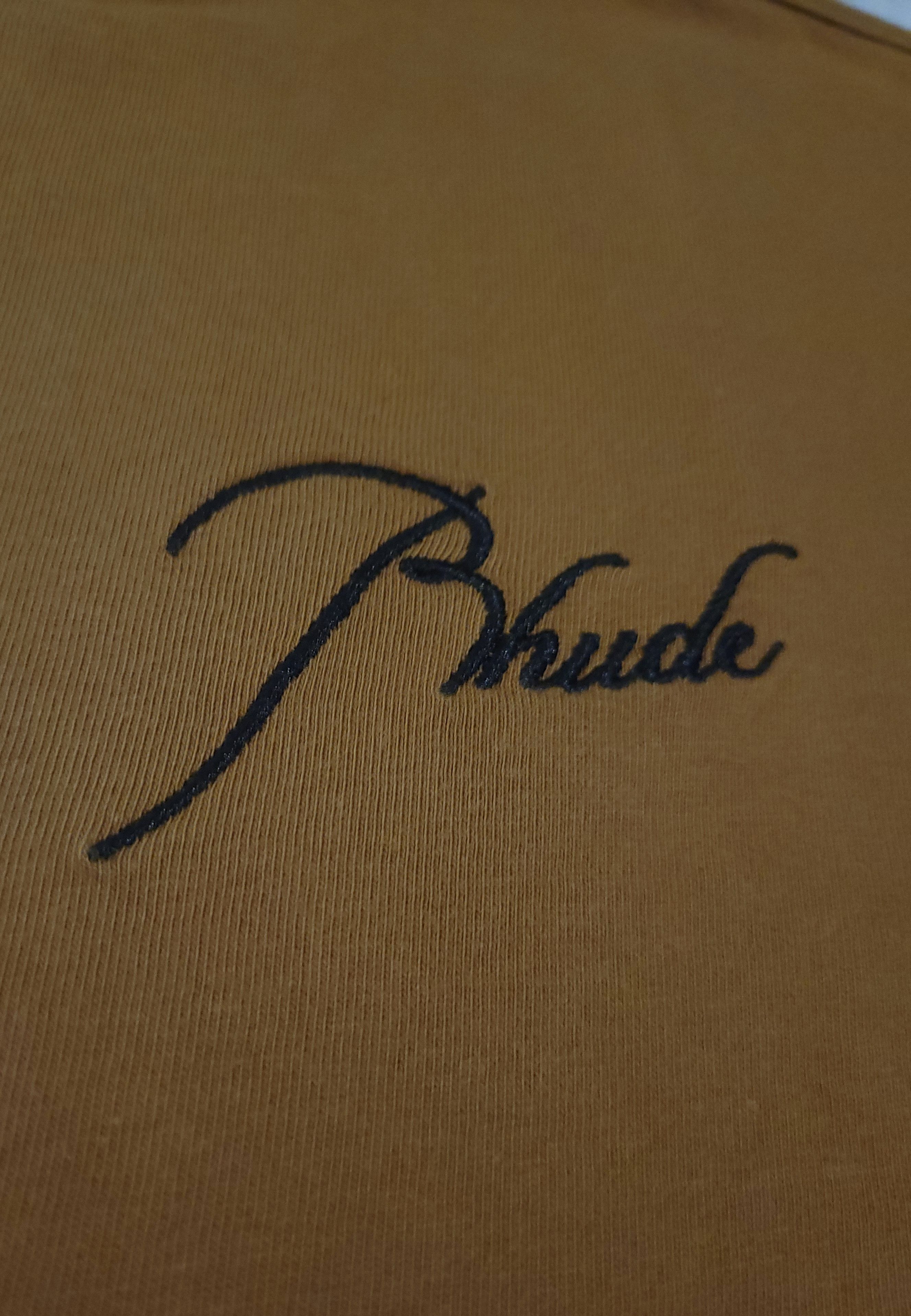 Rhude Rhude Reverse Tee - Camel -Oversized Small -Fits a Med -BNWT Size US S / EU 44-46 / 1 - 2 Thumbnail