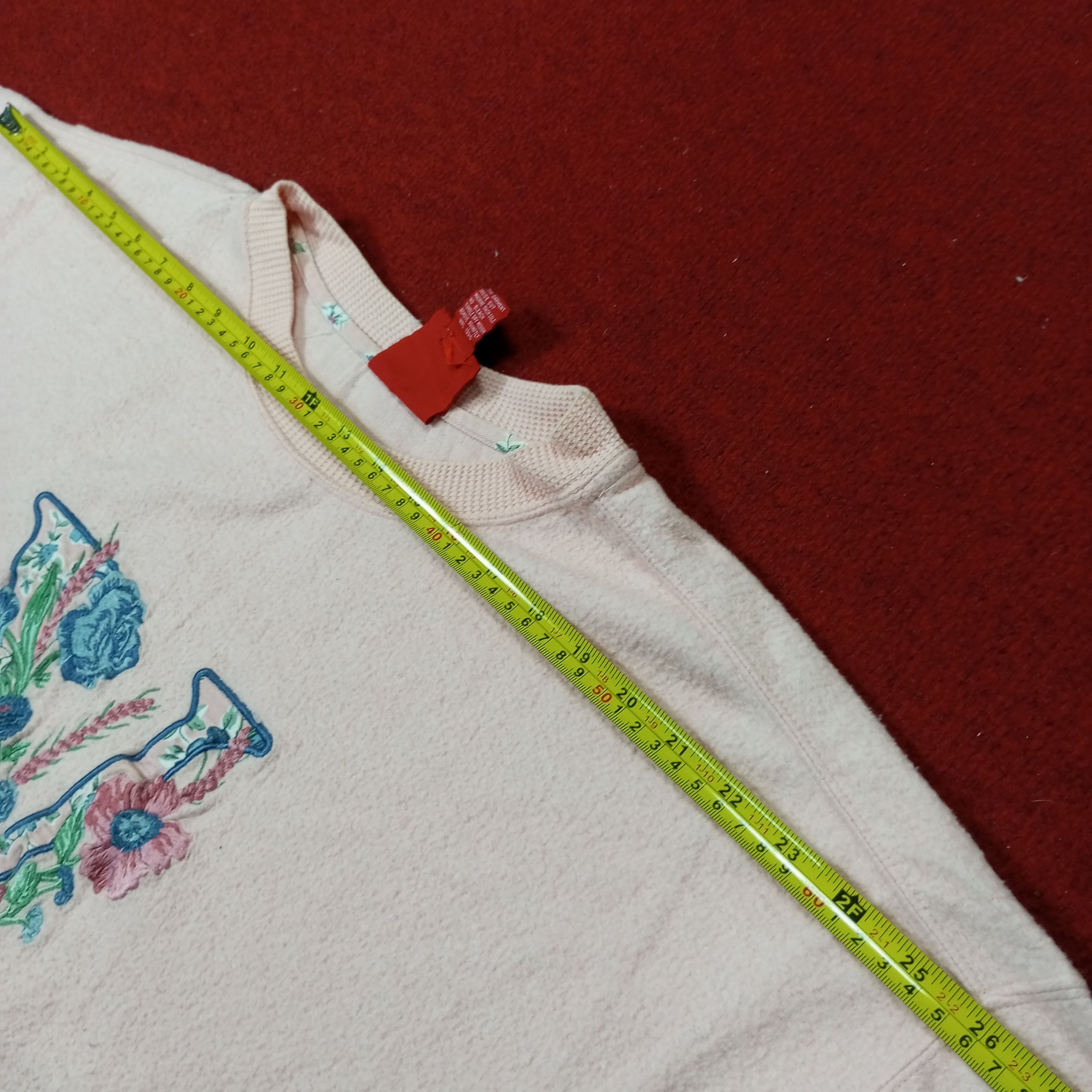 Vintage Venezia Jeans Logo Flowers Design Sweatshirt Size US XXL / EU 58 / 5 - 12 Thumbnail