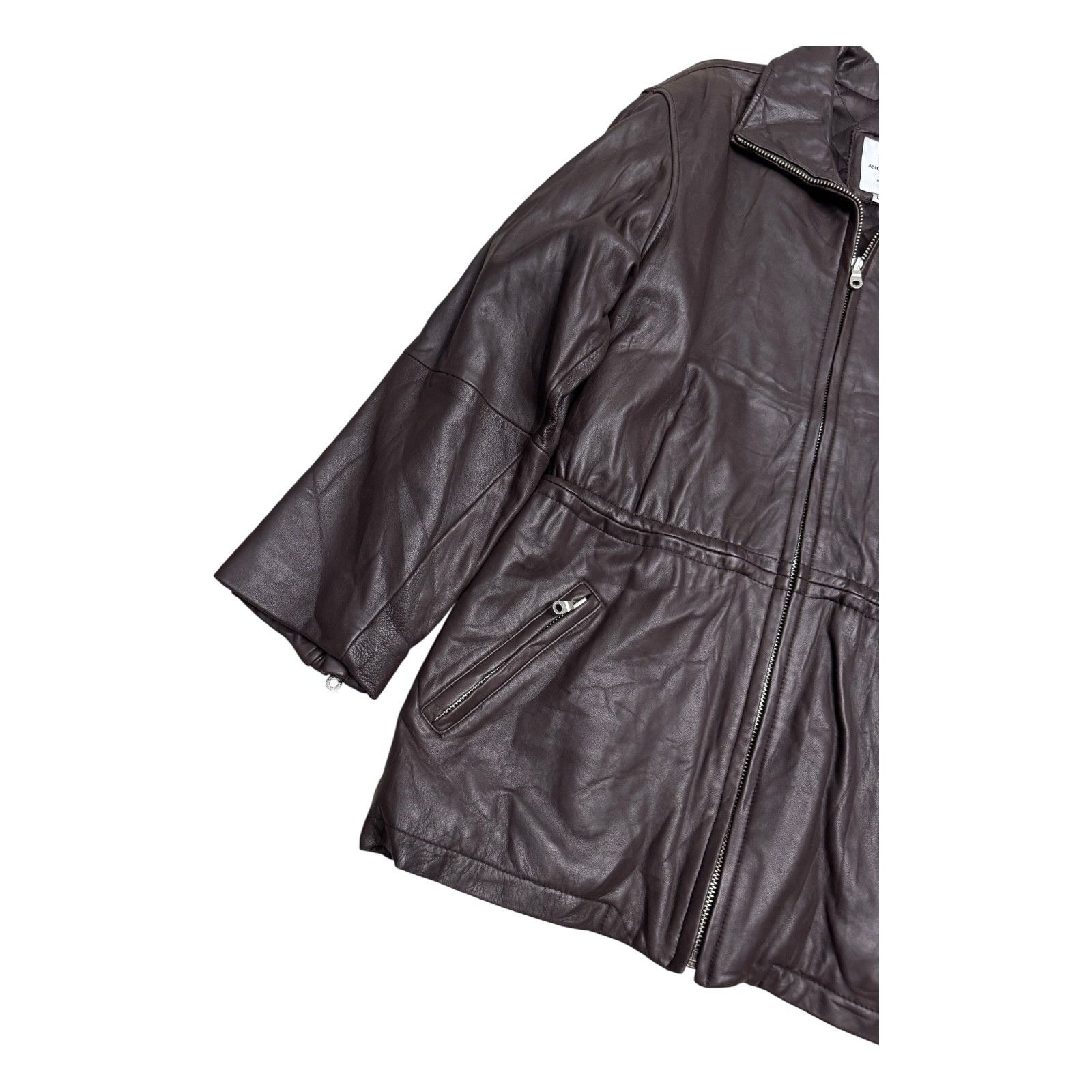 Andrew Marc ANDREW MARC LEATHER Luxury Designer Business Coat Large Size US L / EU 52-54 / 3 - 6 Thumbnail