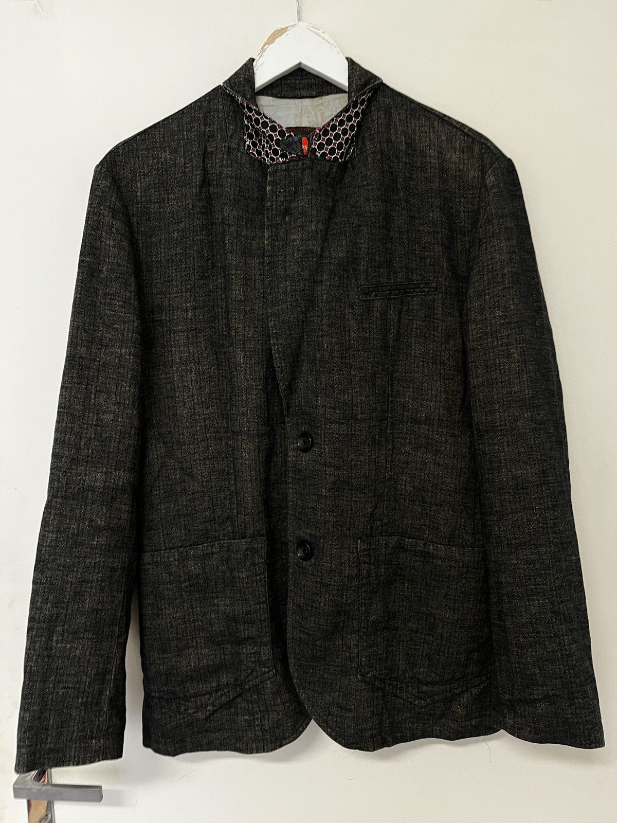 Hugo Boss Hugo Boss Deconstructed vintage handcrafted blazer Size 46S - 1 Thumbnail