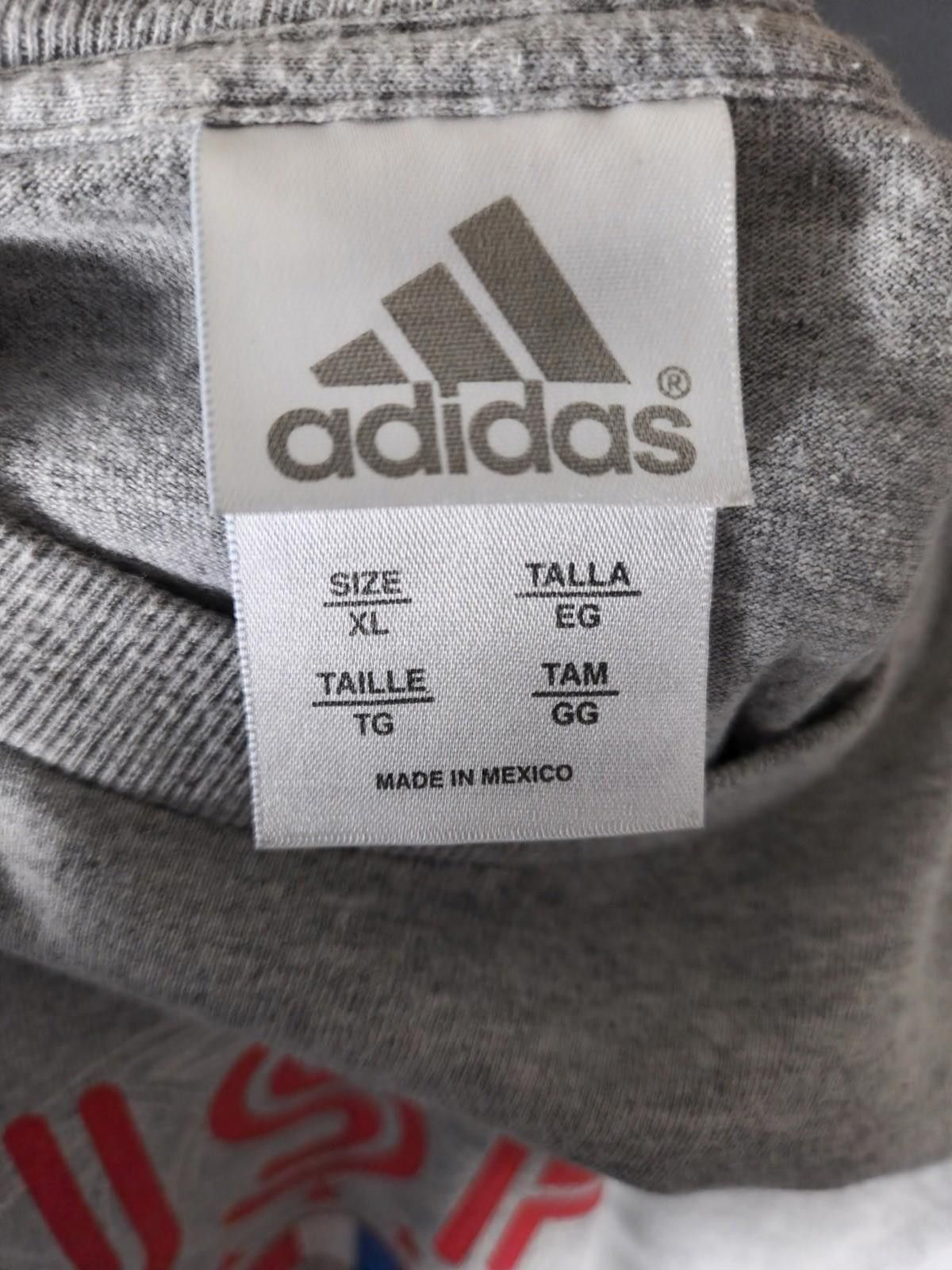 Other Vtg Adidas USA Soccer TShirt Gray XL Olympic World Cup #2 Size ONE SIZE - 2 Thumbnail