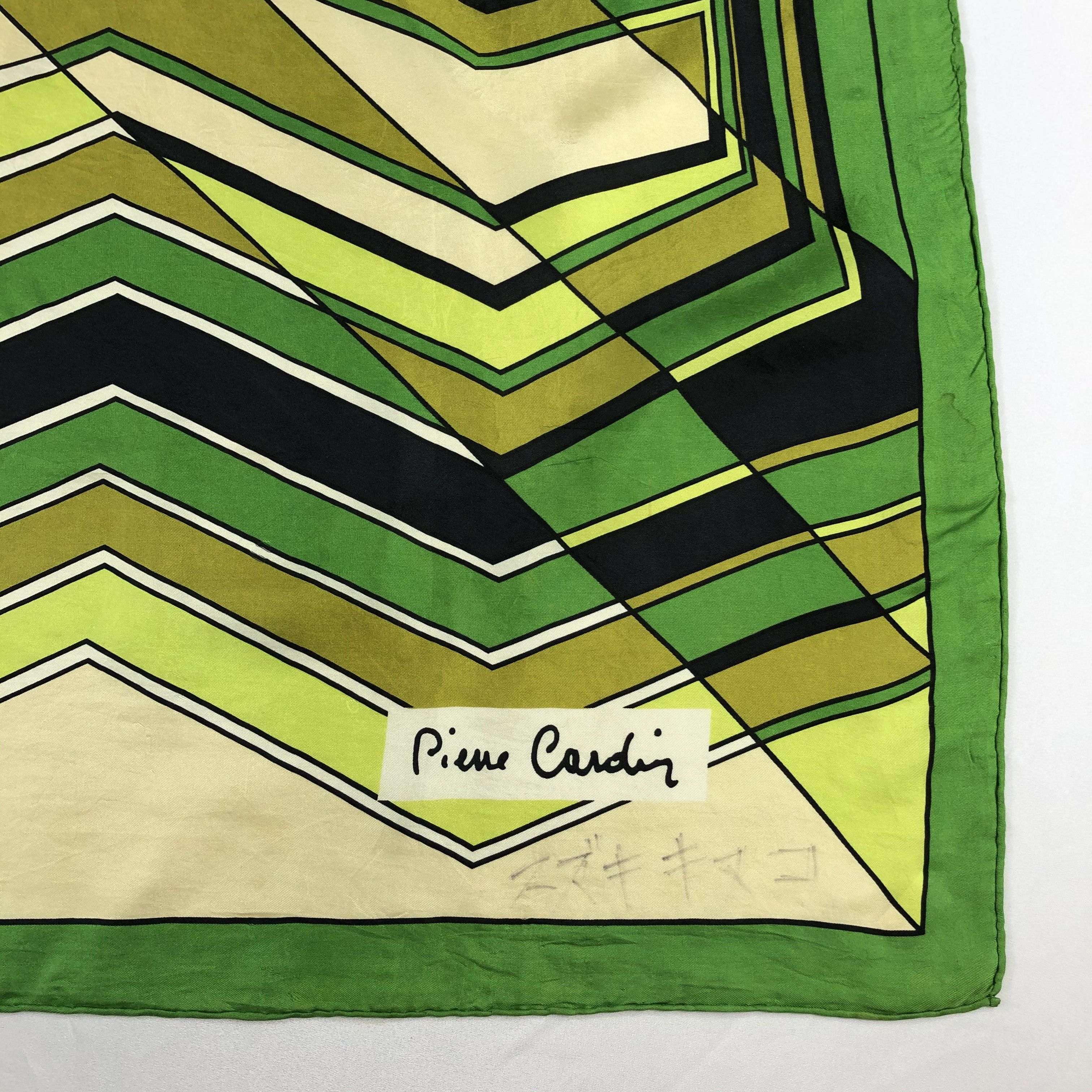 Pierre Cardin Vintage Pierre Cardin Silk Scarf Size ONE SIZE - 4 Thumbnail