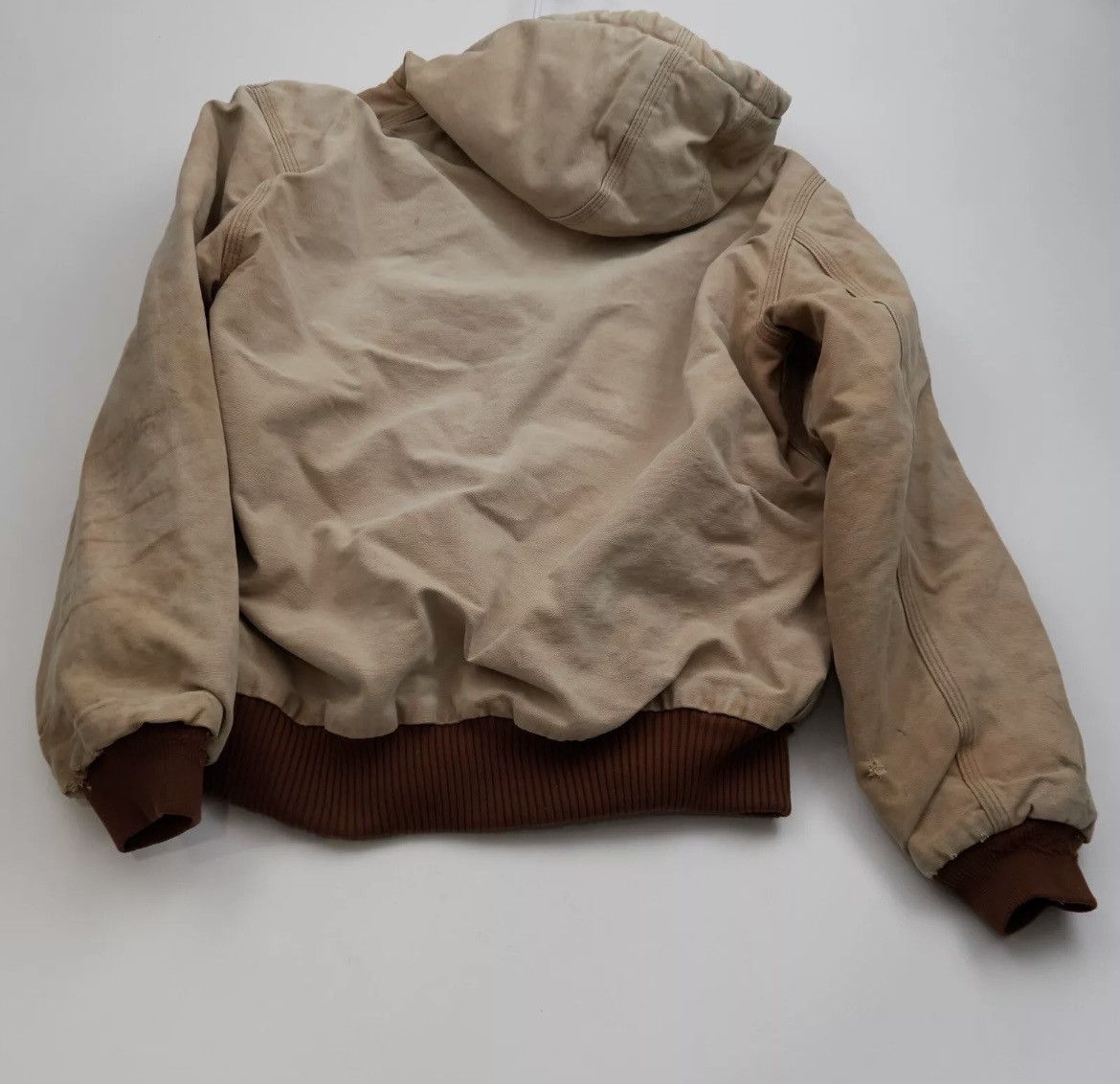 Carhartt × Vintage Vintage Made In USA Carhartt Canvas Jacket Size US M / EU 48-50 / 2 - 6 Thumbnail