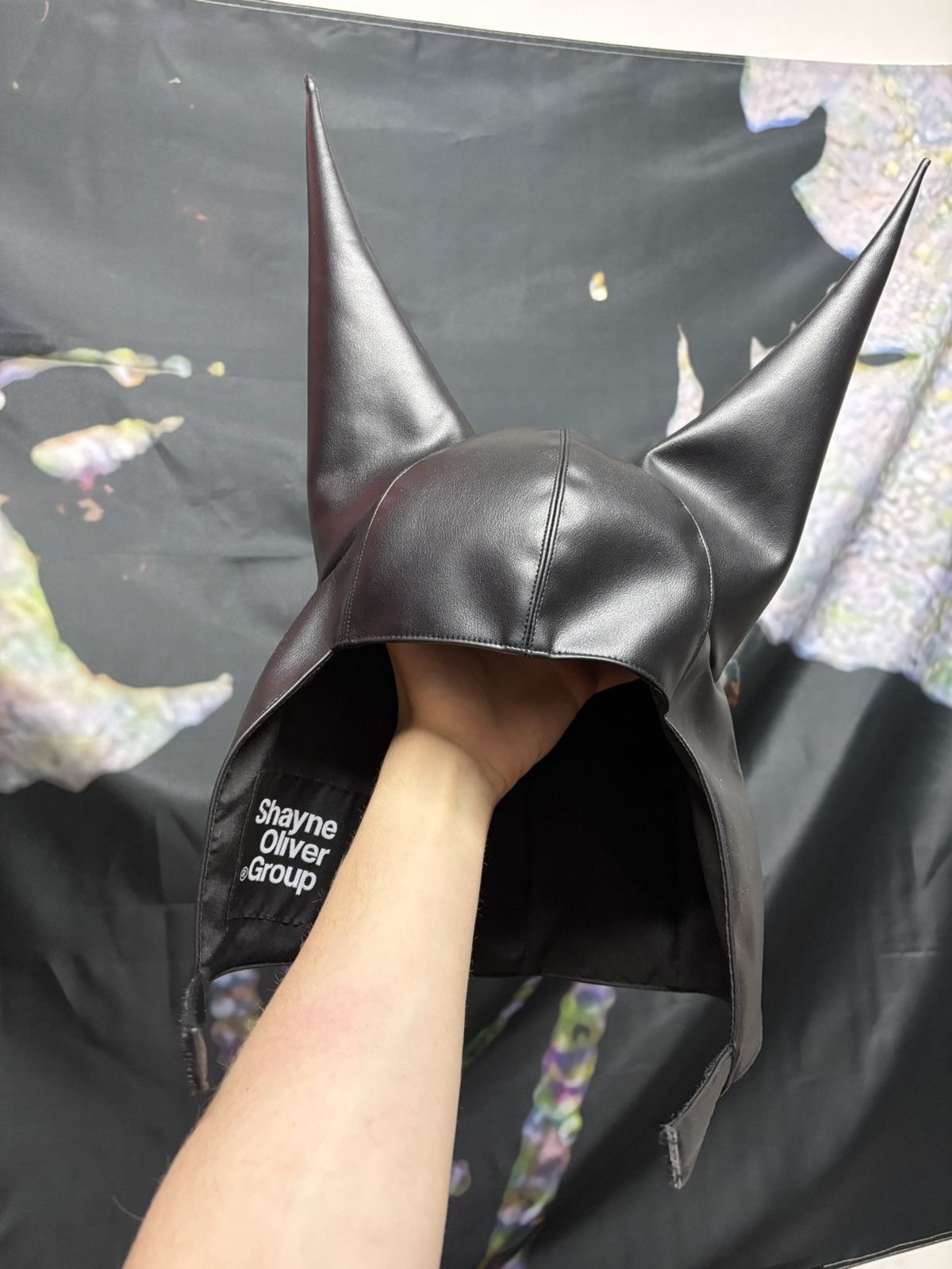 Anonymous Club Shayne Oliver Group Horns Hat Playboi Carti Evil Jordan HBA Size ONE SIZE - 4 Thumbnail