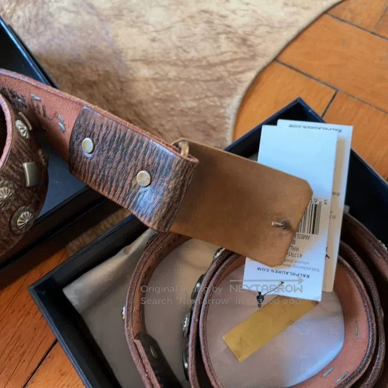 RRL Ralph Lauren RRL Ralph Lauren Brown belt Size ONE SIZE - 3 Thumbnail