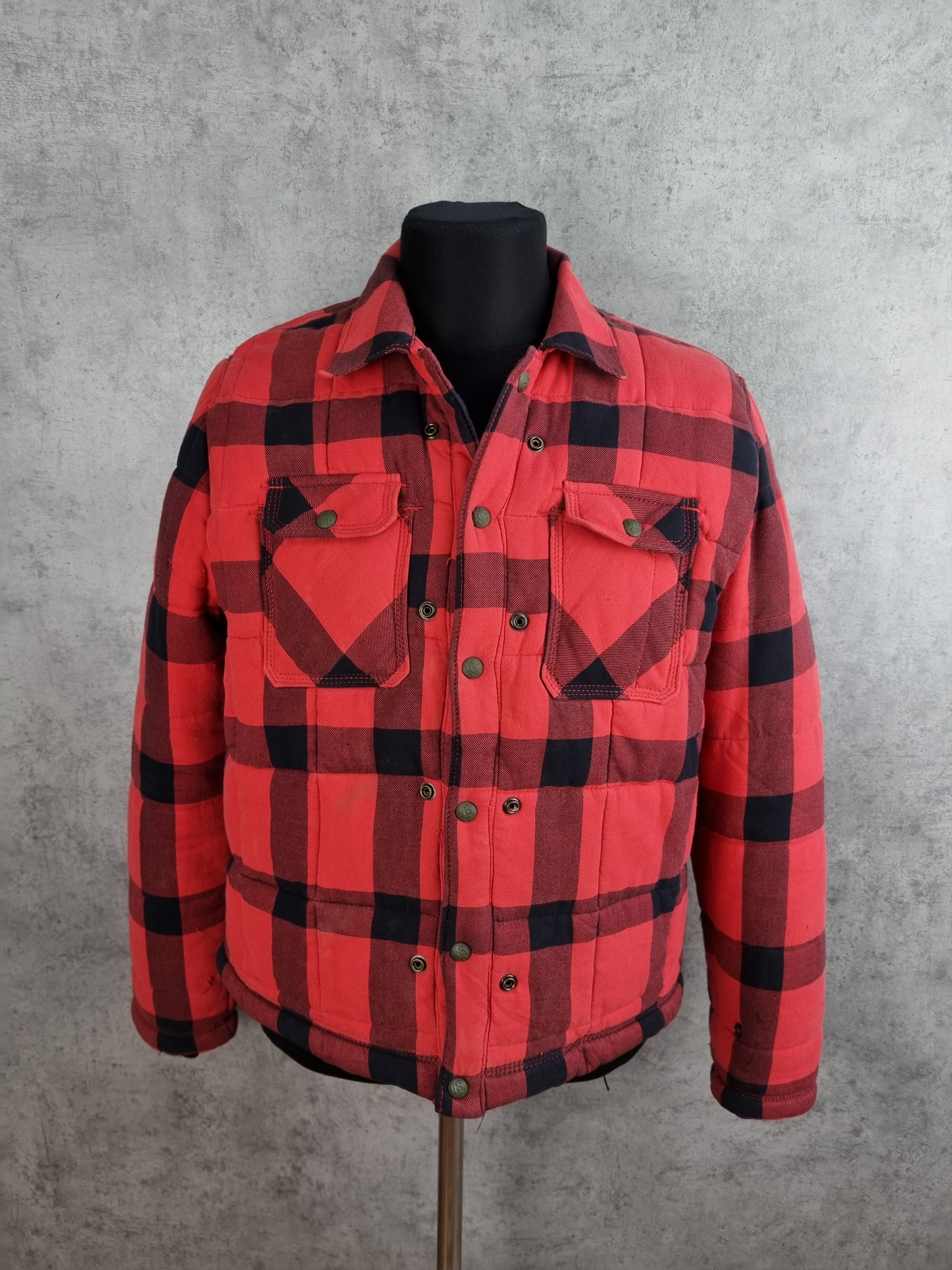 Levi's × Levi's Vintage Clothing Levis Plaid Vintage Aesthetic Distressed Jacket Size US M / EU 48-50 / 2 - 3 Thumbnail