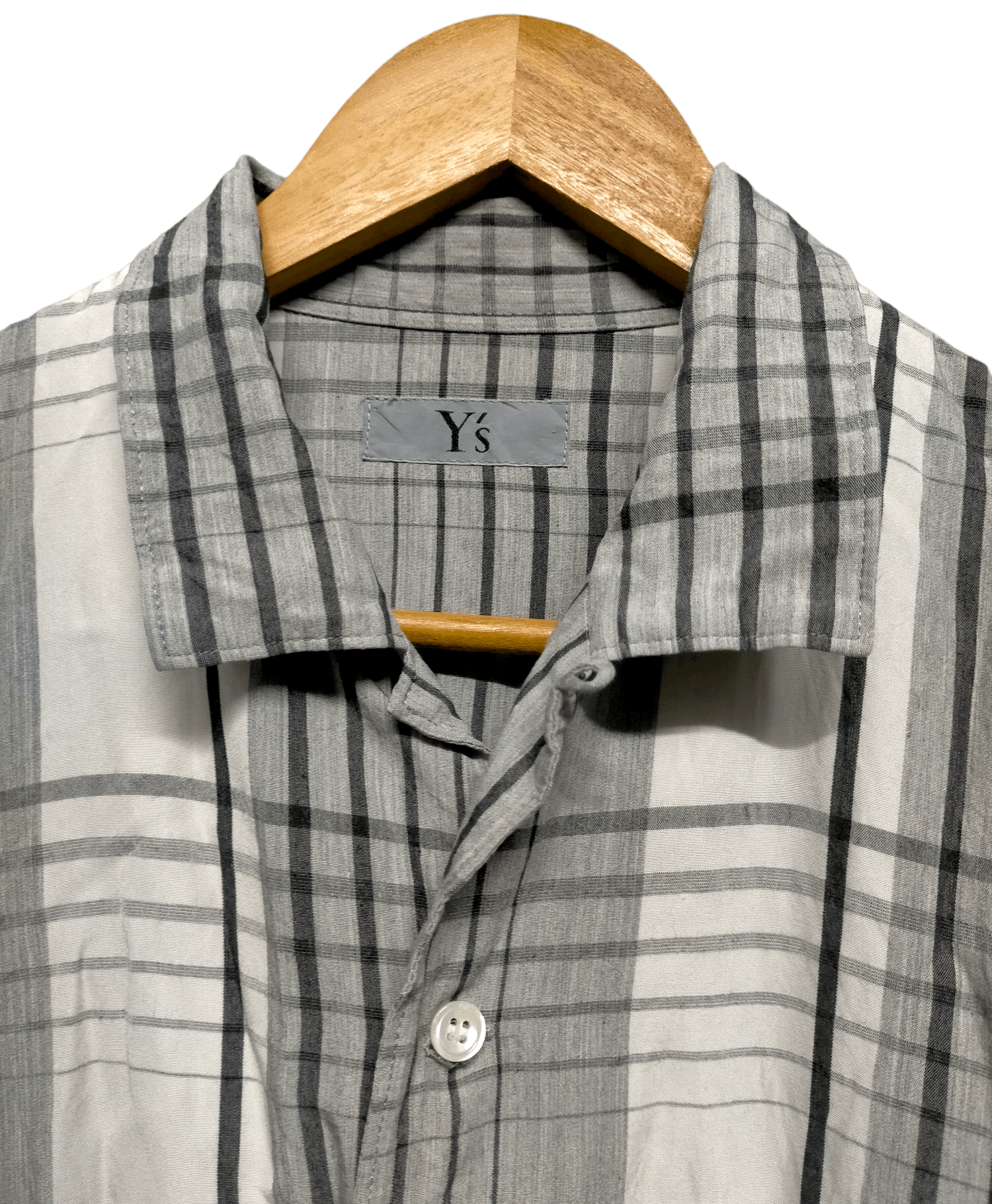 Yohji Yamamoto Vintage Y'S Yohji Yamamoto Rayonne Shirt Button Office Size US L / EU 52-54 / 3 - 3 Thumbnail