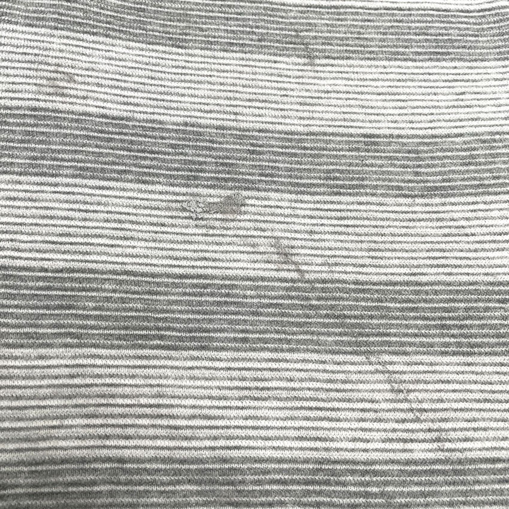 Vintage Goodfellow Polo Shirt Mens L Gray White Striped Cotton Knit Casual Top Size US L / EU 52-54 / 3 - 6 Thumbnail