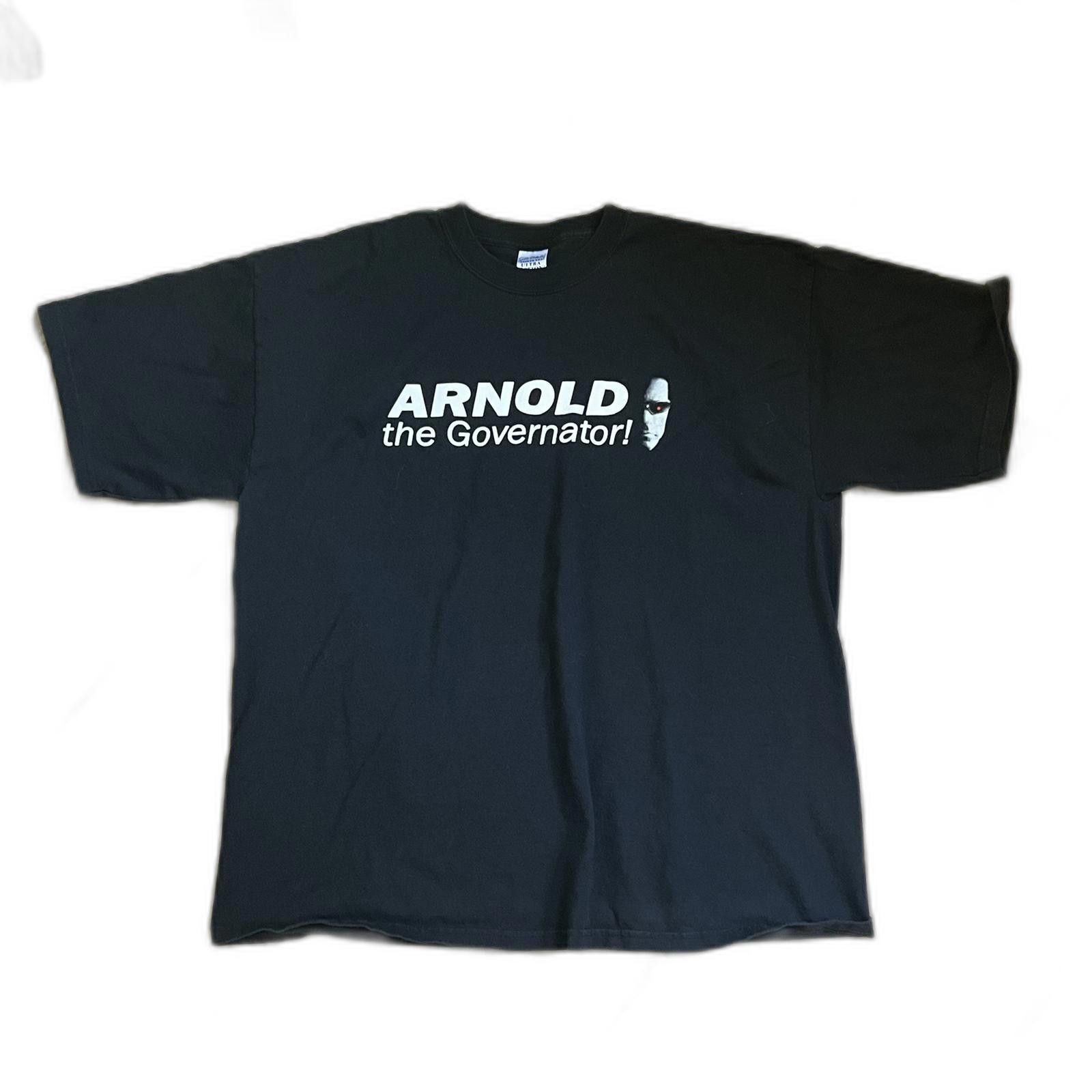 Gildan Vintage Arnold Schwarzenegger The Governator Men XXL T Shirt ...