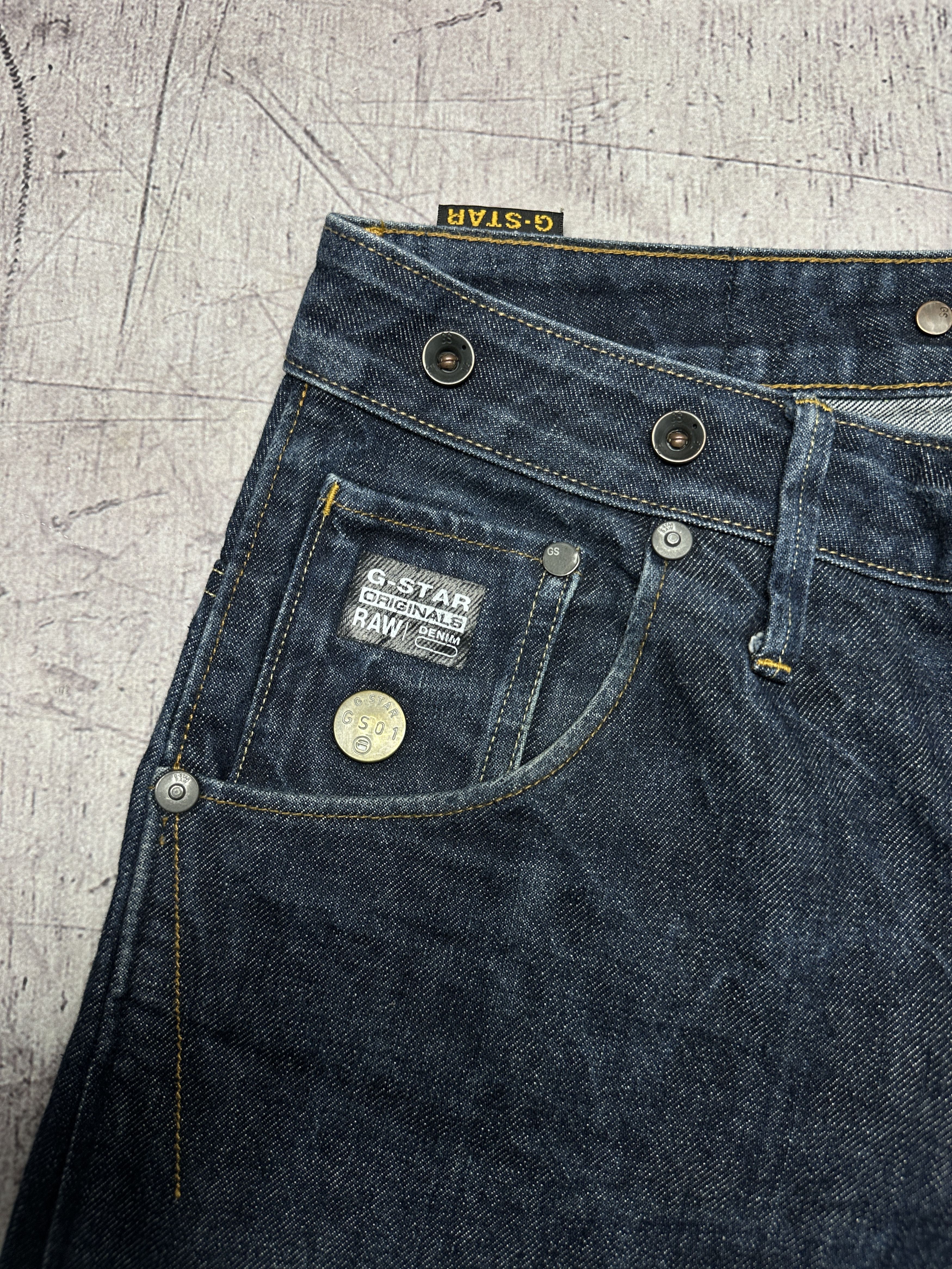 G-Star G Star Raw Mens Arc 3D Slim Denim Pants Jeans Size US 29 - 3 Thumbnail