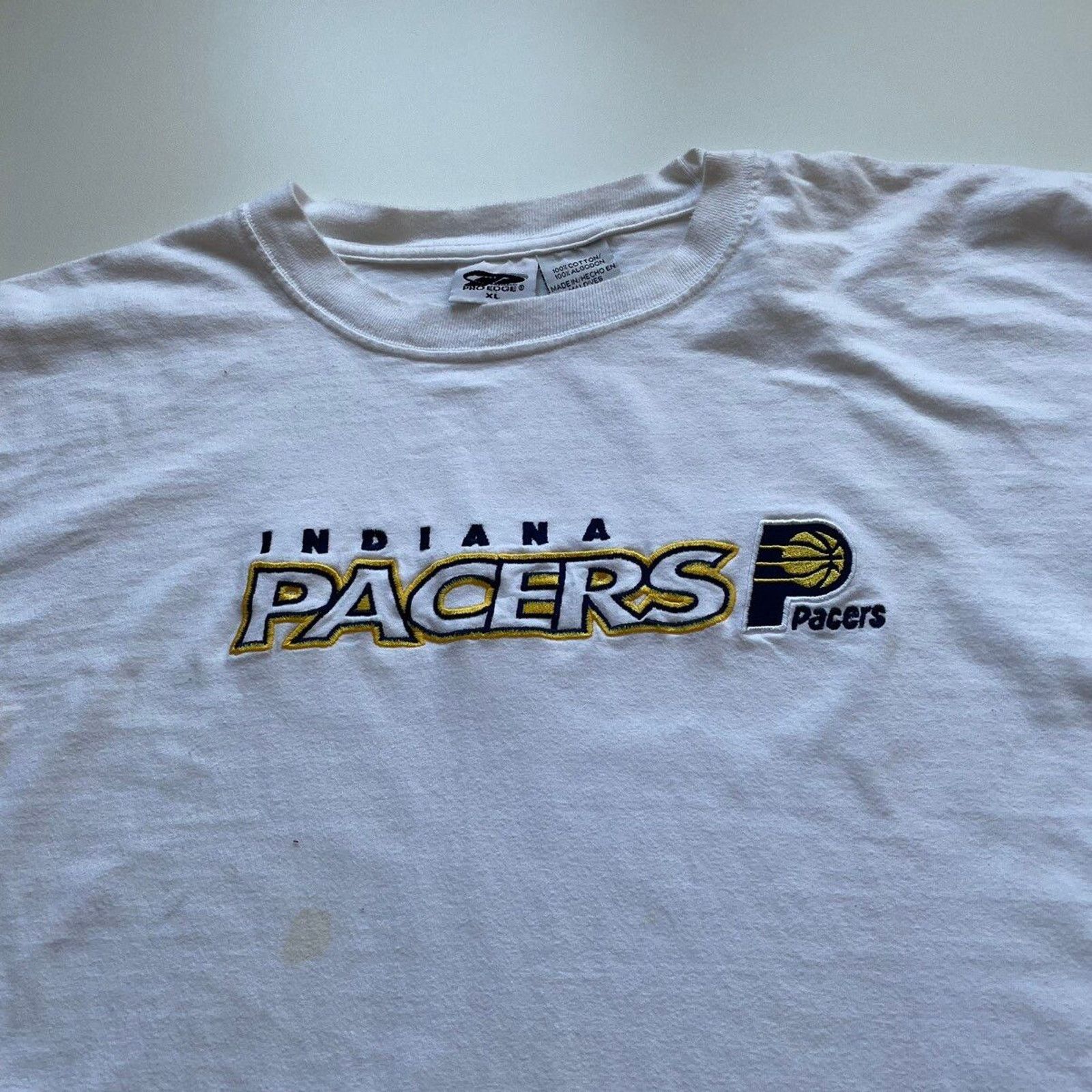 NBA × Vintage Vintage Y2K Indiana Pacers T Shirt XL NBA Basketball Graphic Size US XL / EU 56 / 4 - 2 Thumbnail