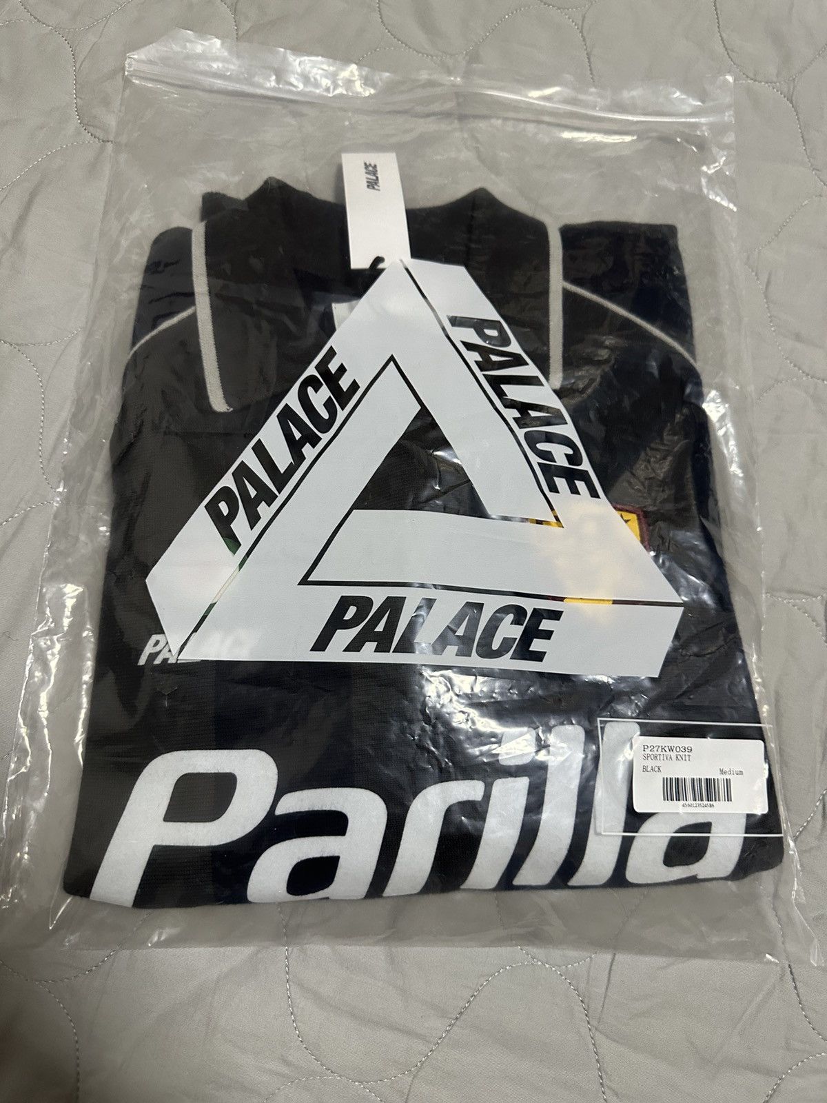 Needles × Palace Palace Sportiva Knit Black Medium | Grailed