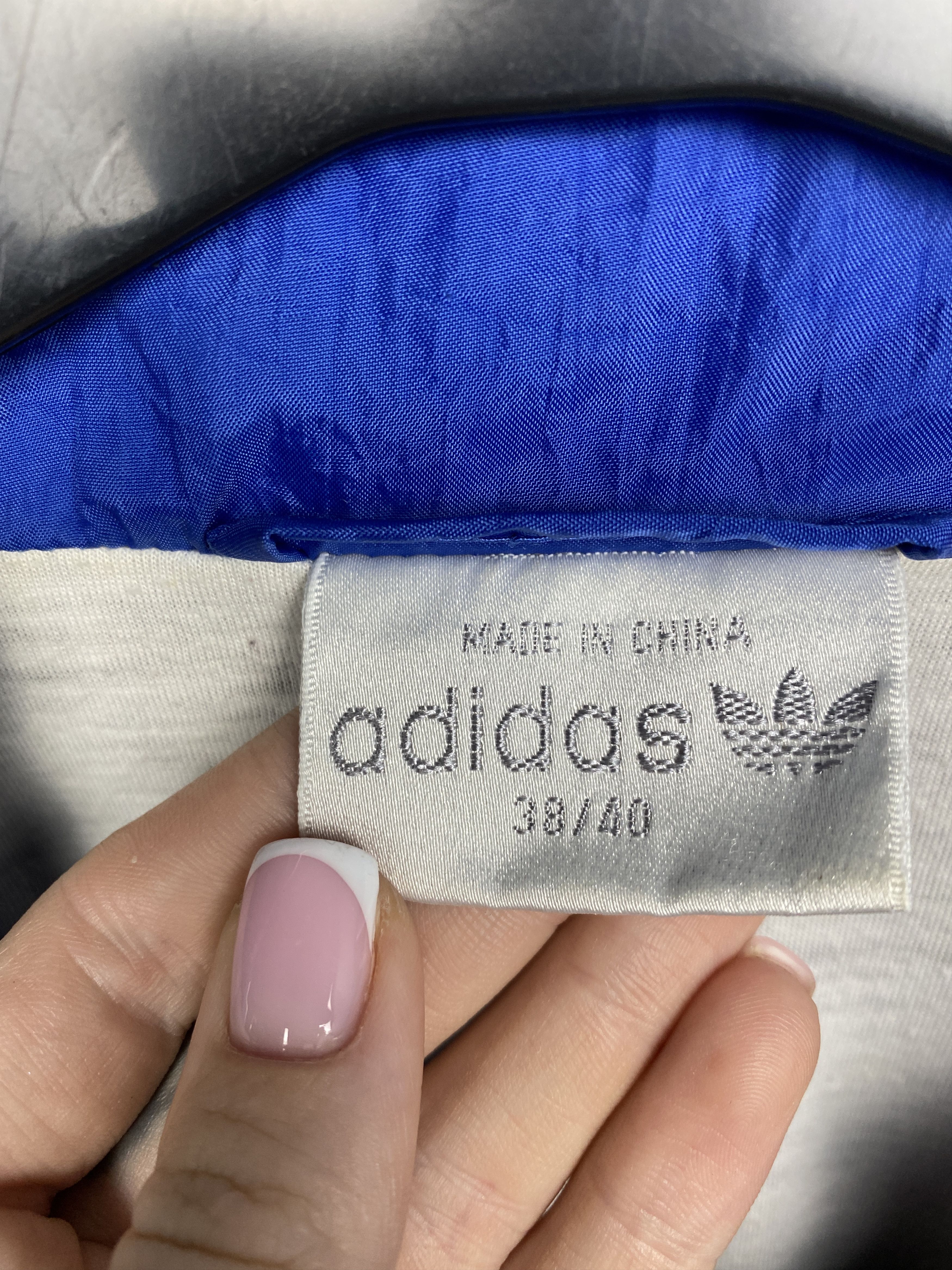 Adidas Adidas 90s Vintage Mens Nylon Track Top Jacket Size US XL / EU 56 / 4 - 5 Thumbnail