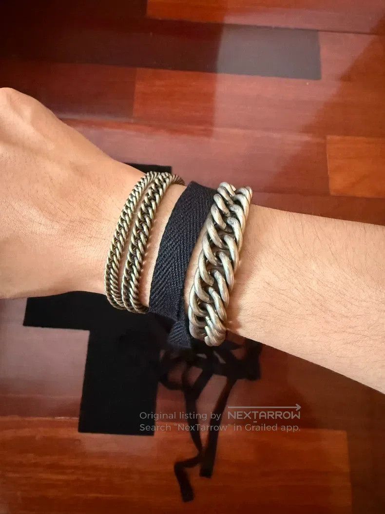 Ann Demeulemeester Ann Demeulemeester double streamer bracelet Size ONE SIZE - 4 Thumbnail