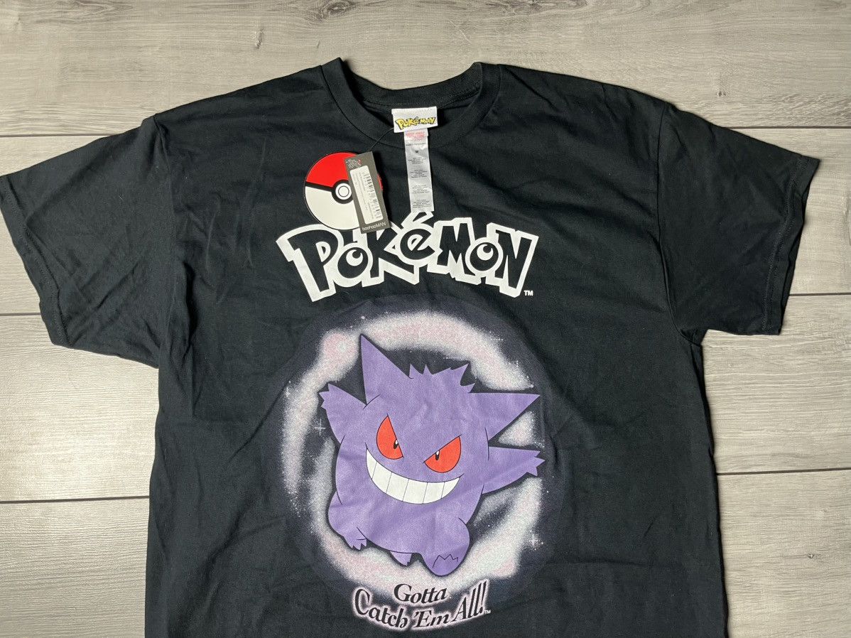 Pokemon Oversized Pokemon Gengar License Tshirt Size US M / EU 48-50 / 2 - 3 Thumbnail