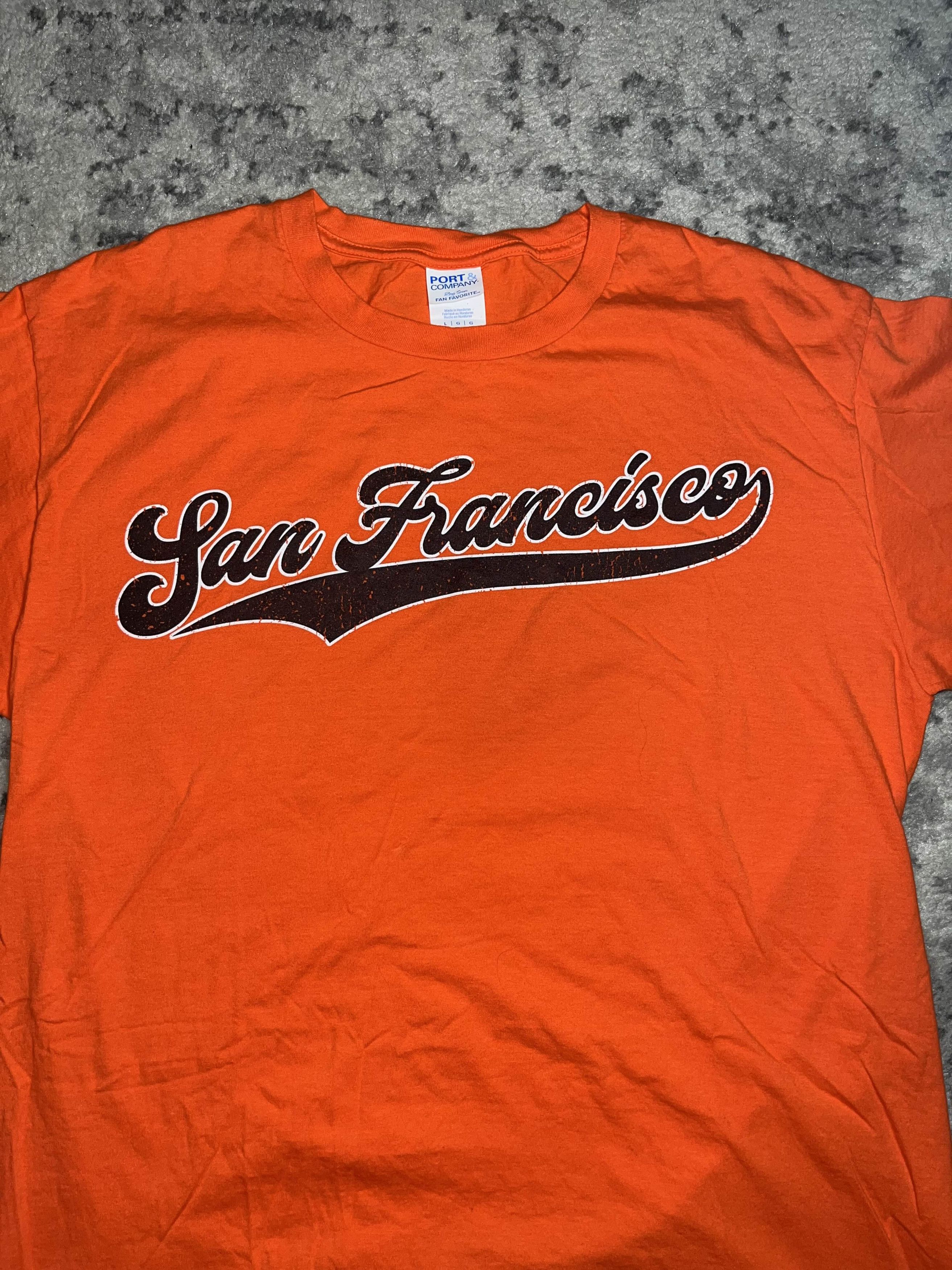 Vintage Y2K San Francisco swoosh underline Shirt Size US L / EU 52-54 / 3 - 2 Thumbnail