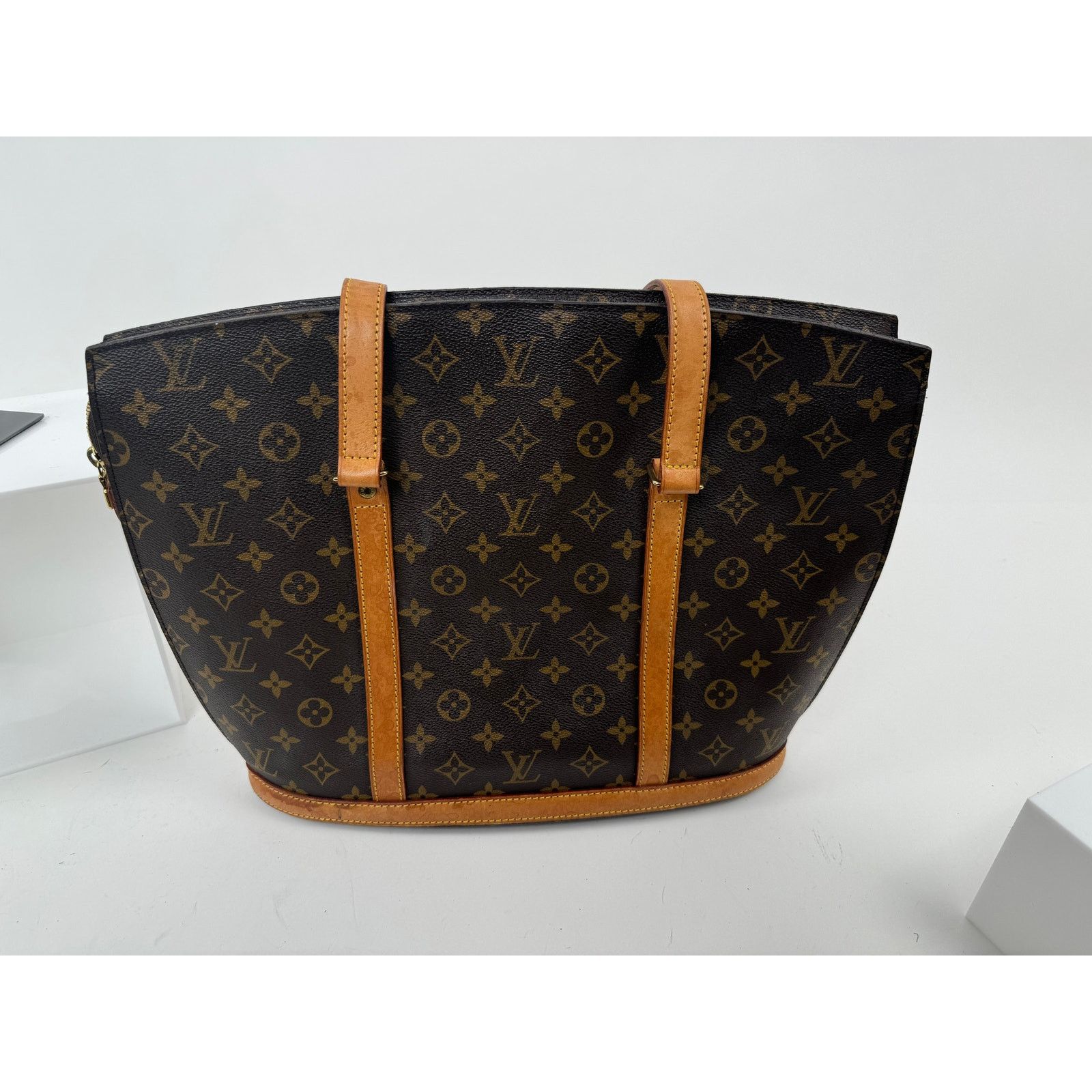 Louis Vuitton Louis Vuitton Brown Canvas Monogram Babylone Top Handle Bag Size ONE SIZE - 2 Thumbnail