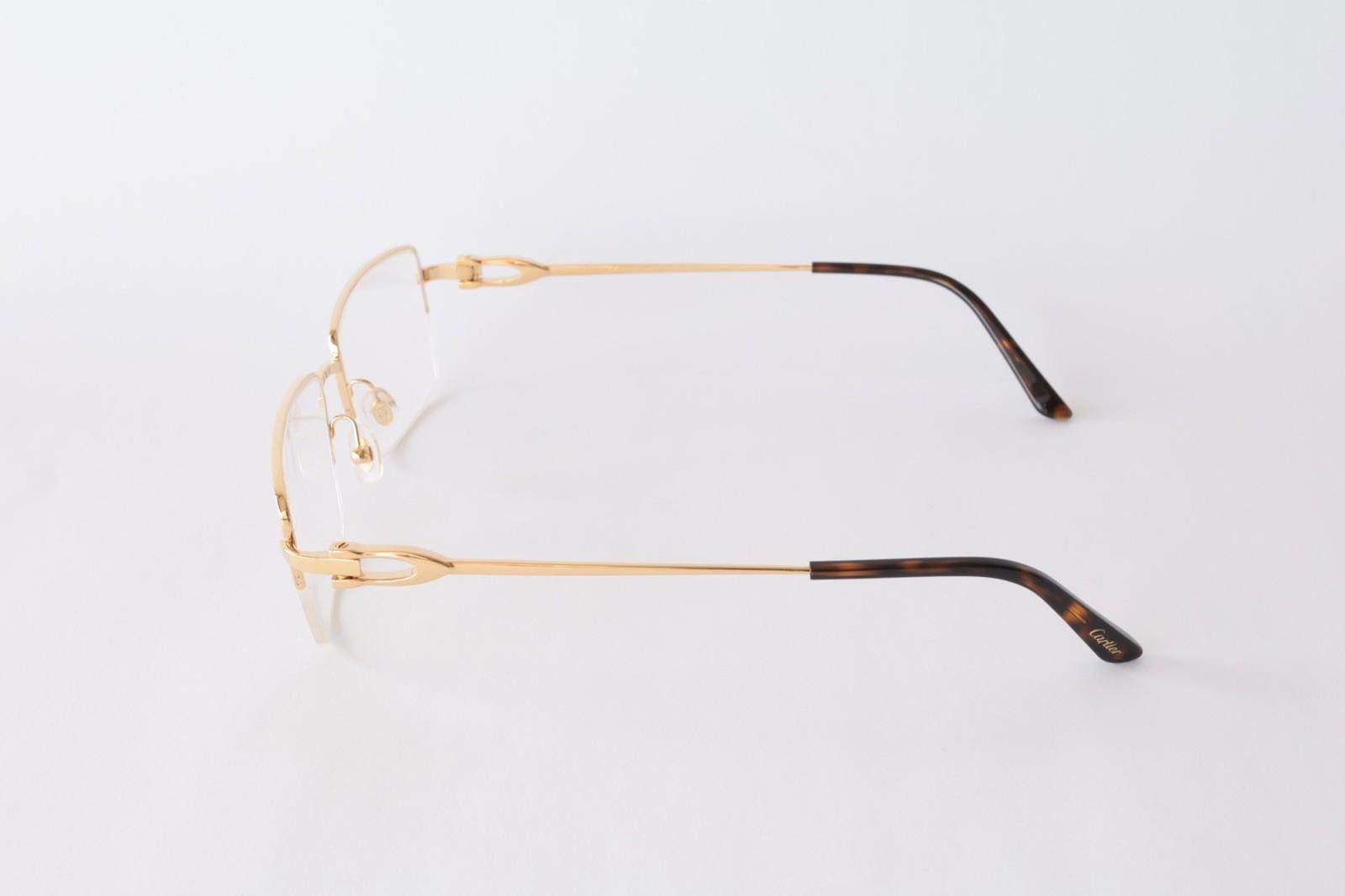 Cartier New Cartier eyewear optical eyeglasses CT0319O 001 gold Size ONE SIZE - 4 Thumbnail
