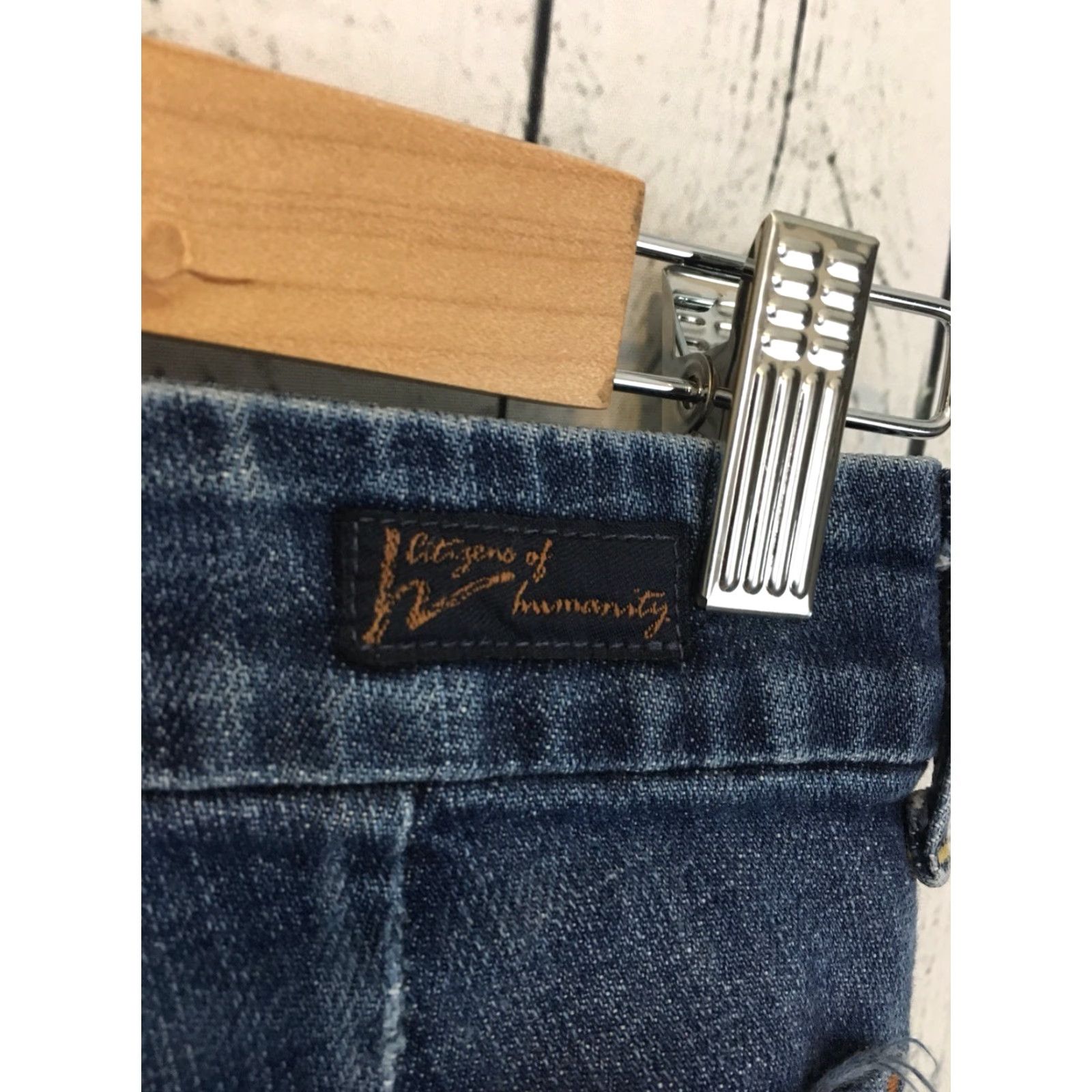 Citizens Of Humanity VINTAGE Citizens of Humanity Dunaway #087 Stretch Low Waist Full Leg Jeans Women's 25 Blue Denim Flare 90s Womens Jeans by Citizens of Humanity (COH) Size 42" / US 20 - 5 Thumbnail
