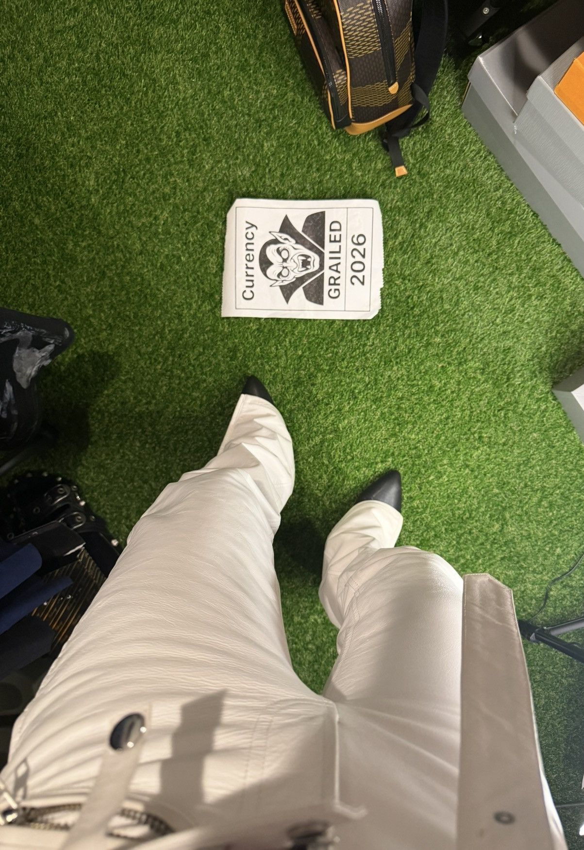 Balenciaga Balenciaga SS20 Look33 RUNWAY White Calf Leather Fetish Pant Size US 28 / EU 44 - 5 Thumbnail