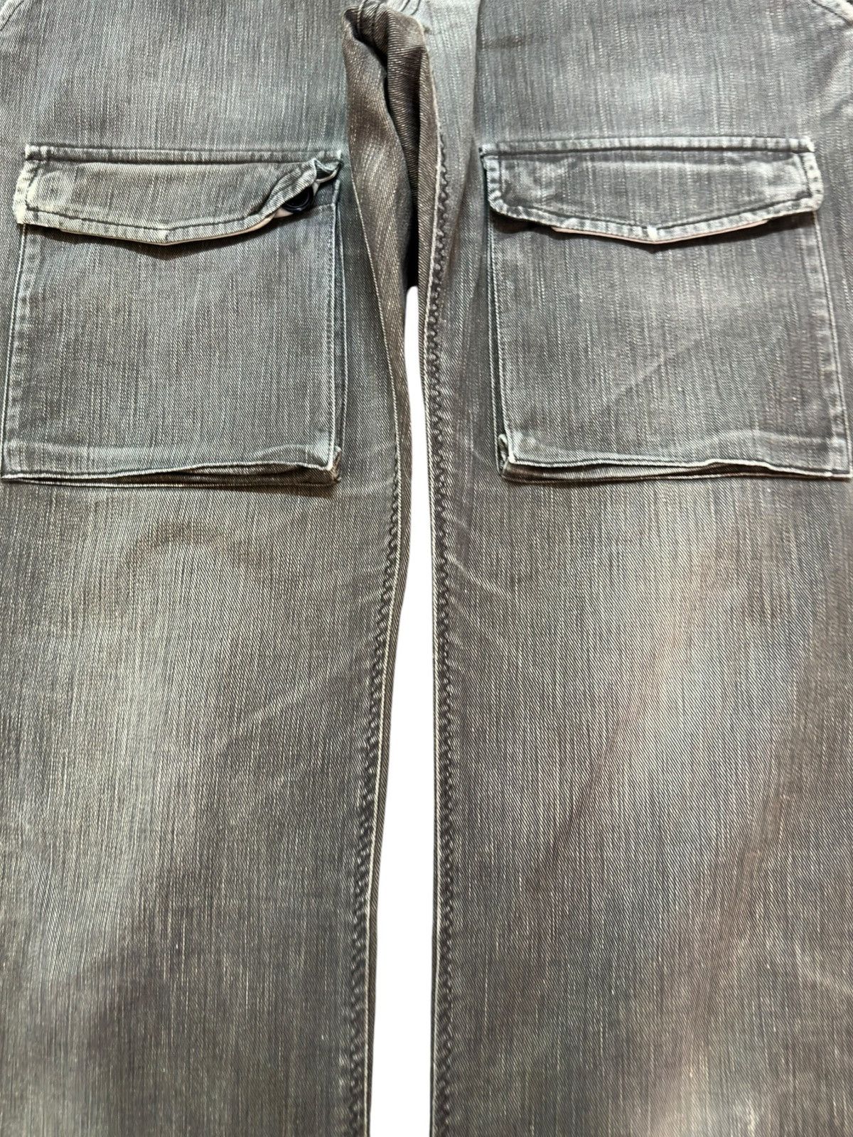Pro Edge Vintage Difference By Edge Rupert Cargo Tactical Denim Size US 32 / EU 48 - 3 Thumbnail