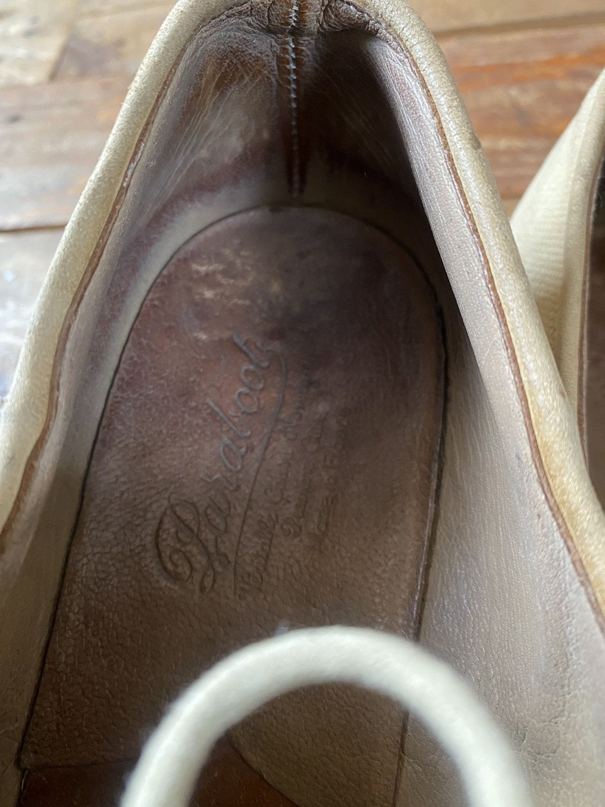 Paraboot Paraboot michael canvas derby casual leather shoes sz40.5 Size US 7.5 / EU 40-41 - 11 Thumbnail