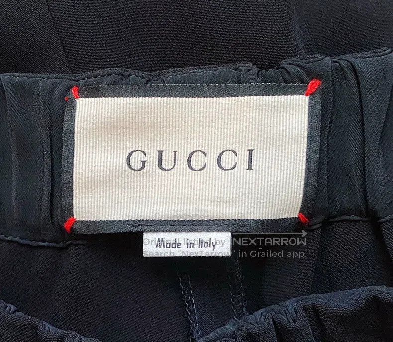 Gucci Gucci Black striped trousers Size 24" / US 00 / IT 34 - 5 Thumbnail