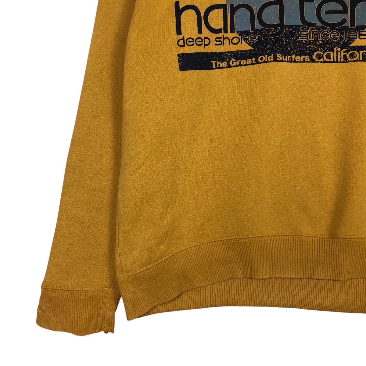 Japanese Brand Vintage Hang Ten Surf Crewneck Sunset Graphic, Mustard Gold Size US M / EU 48-50 / 2 - 6 Thumbnail