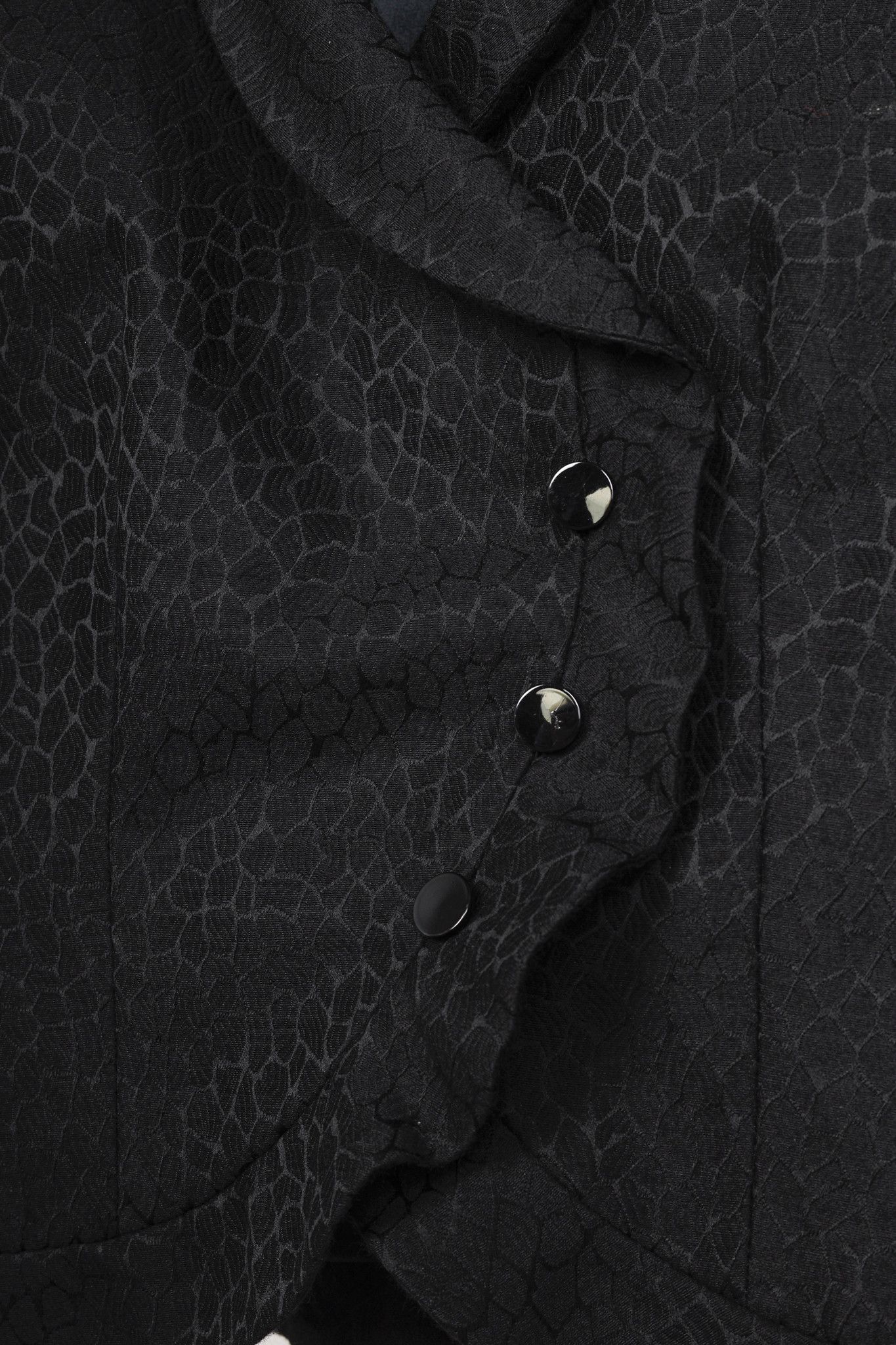 Armani Collezioni Armani Collezioni Textured Tuxedo Bow Jacket Size XS / US 0-2 / IT 36-38 - 8 Thumbnail