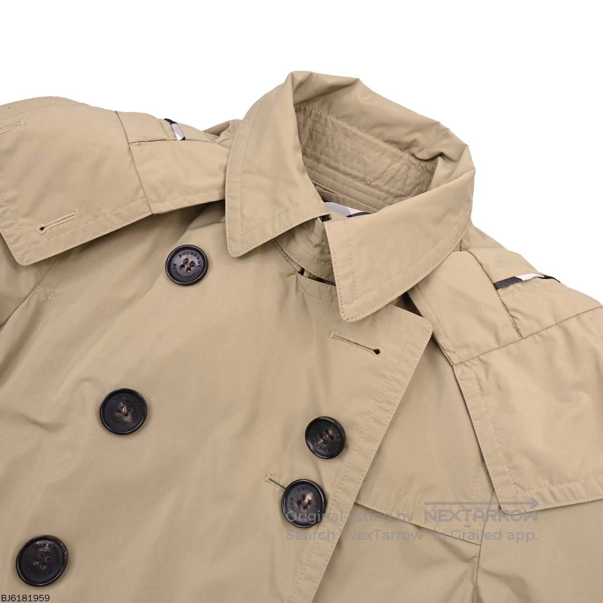 Burberry burberry double-breasted trench coat for men. Size US M / EU 48-50 / 2 - 3 Thumbnail