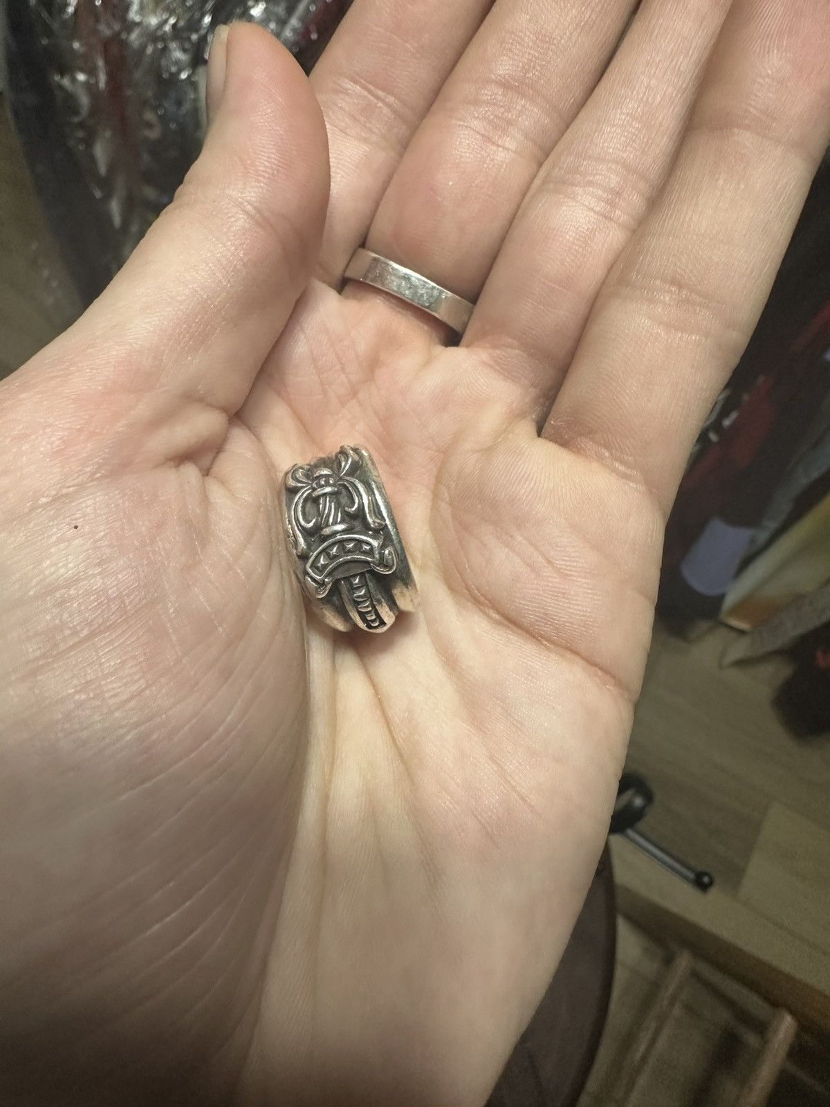 Chrome Hearts CHROME HEARTS DAGGER RING 9” Size ONE SIZE - 11 Thumbnail