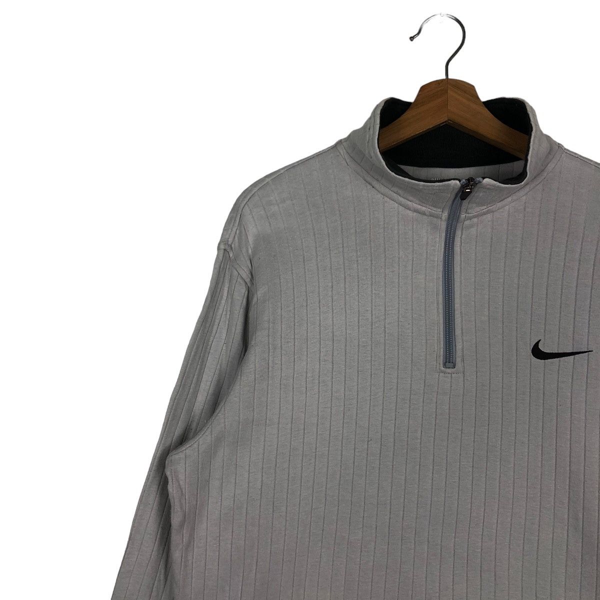 Nike 🔥Vintage Nike Sweatshirt Anorak Pull Over Streetwear Size US L / EU 52-54 / 3 - 7 Thumbnail