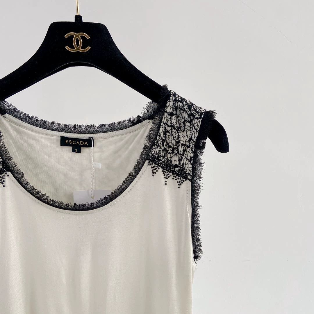 Escada ESCADA Sleeveless Top S Size S / US 4 / IT 40 - 3 Thumbnail