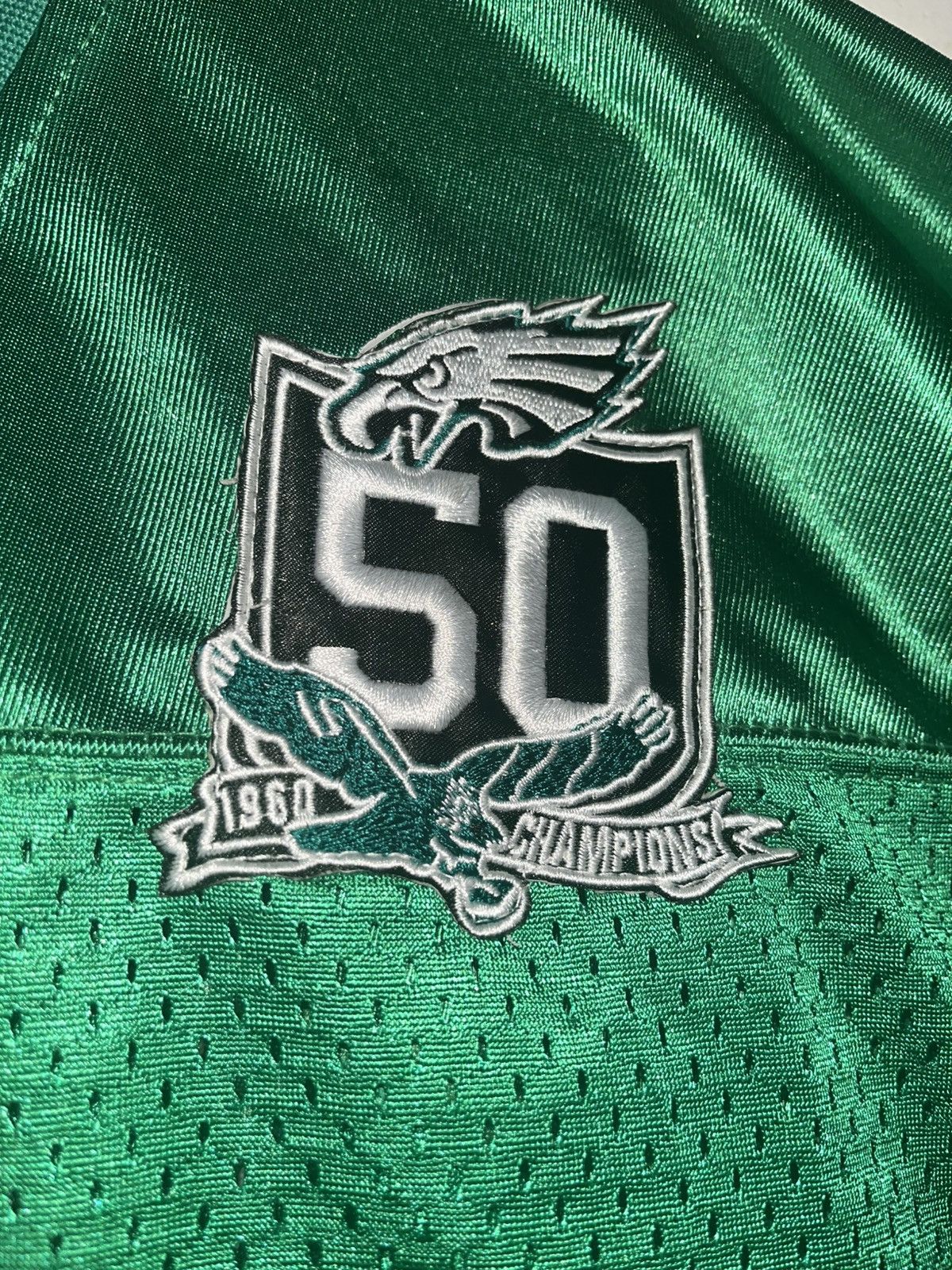 Reebok Michael Vick Kelly Green Super Bowl Patch Jersey Size US M / EU 48-50 / 2 - 3 Thumbnail